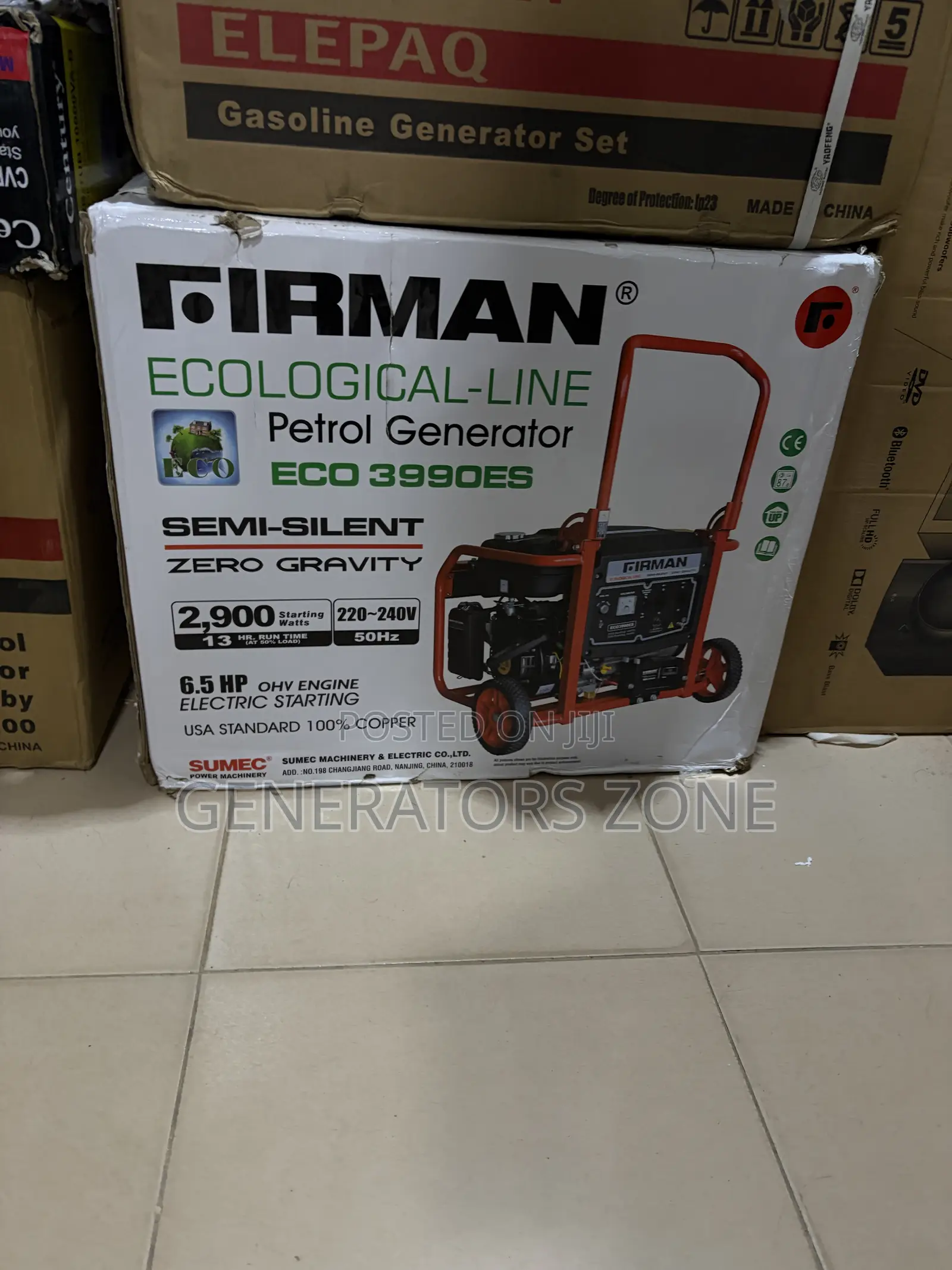 SUMEC Firman ECO3990ES 2.8kVA Petrol Generator