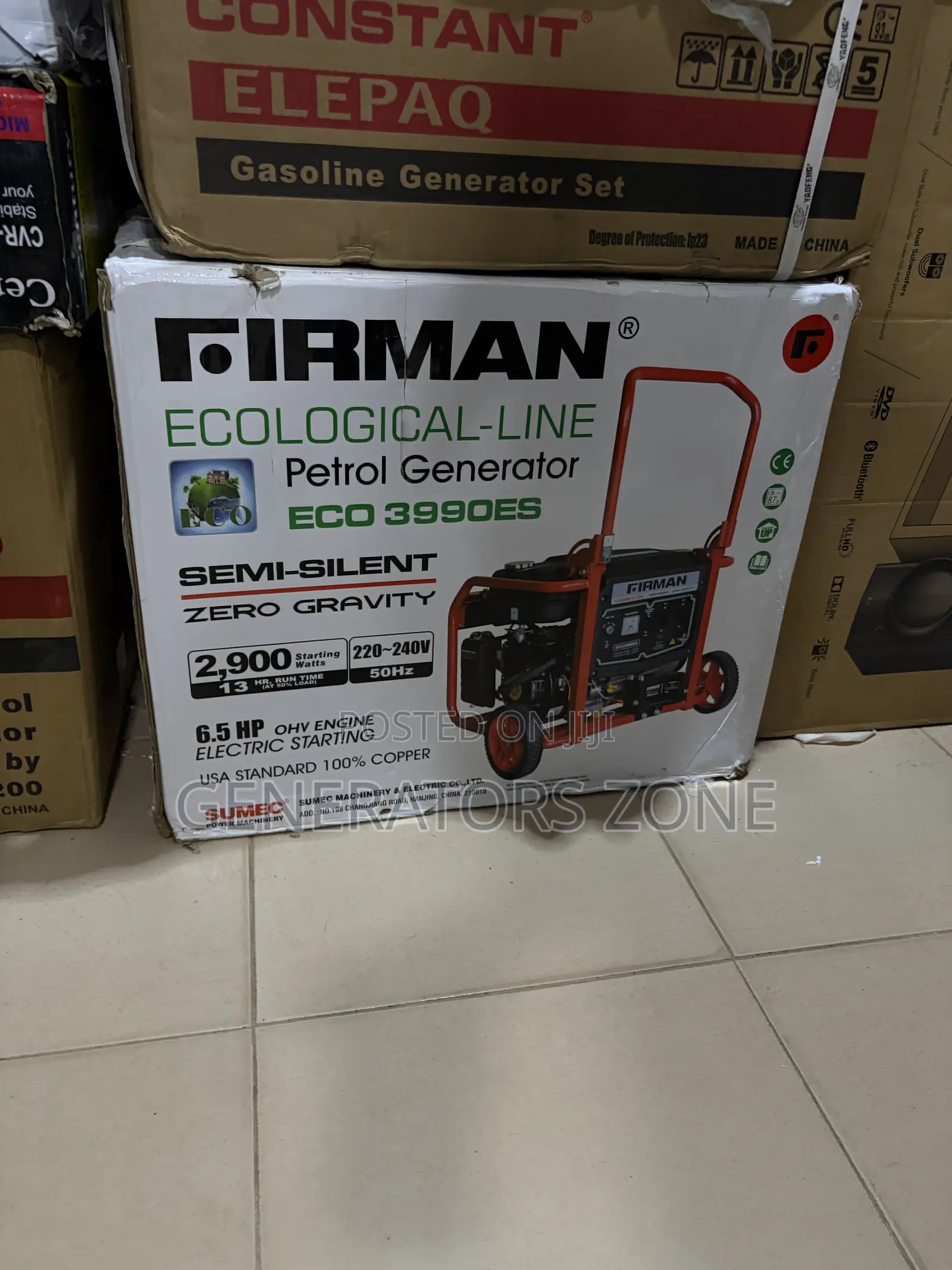 SUMEC Firman 2.8kVA Key Start Petrol Generator ECO3990ES