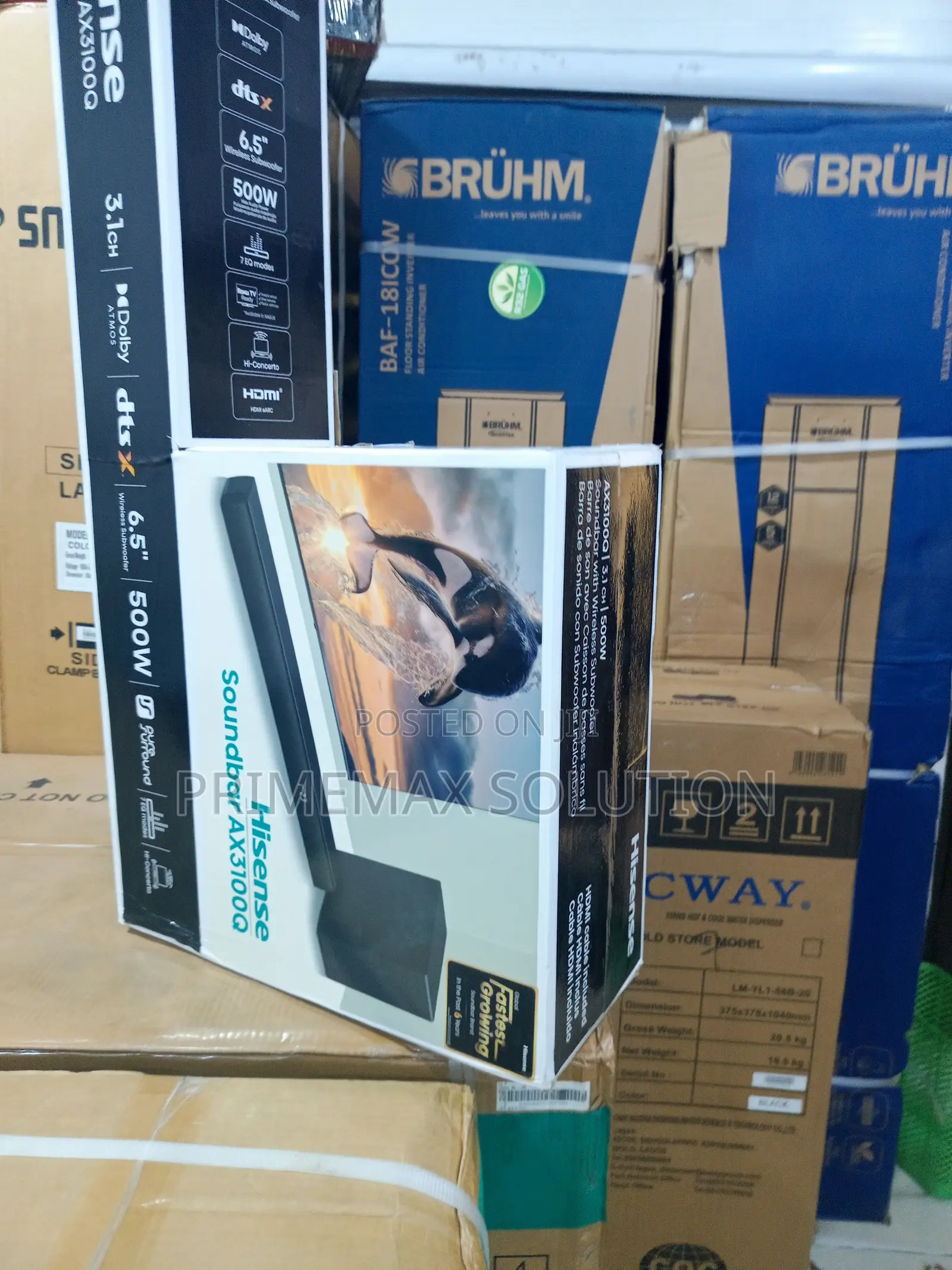 Fill Your Room With Hisense 500W Rich, Dynamic Sound