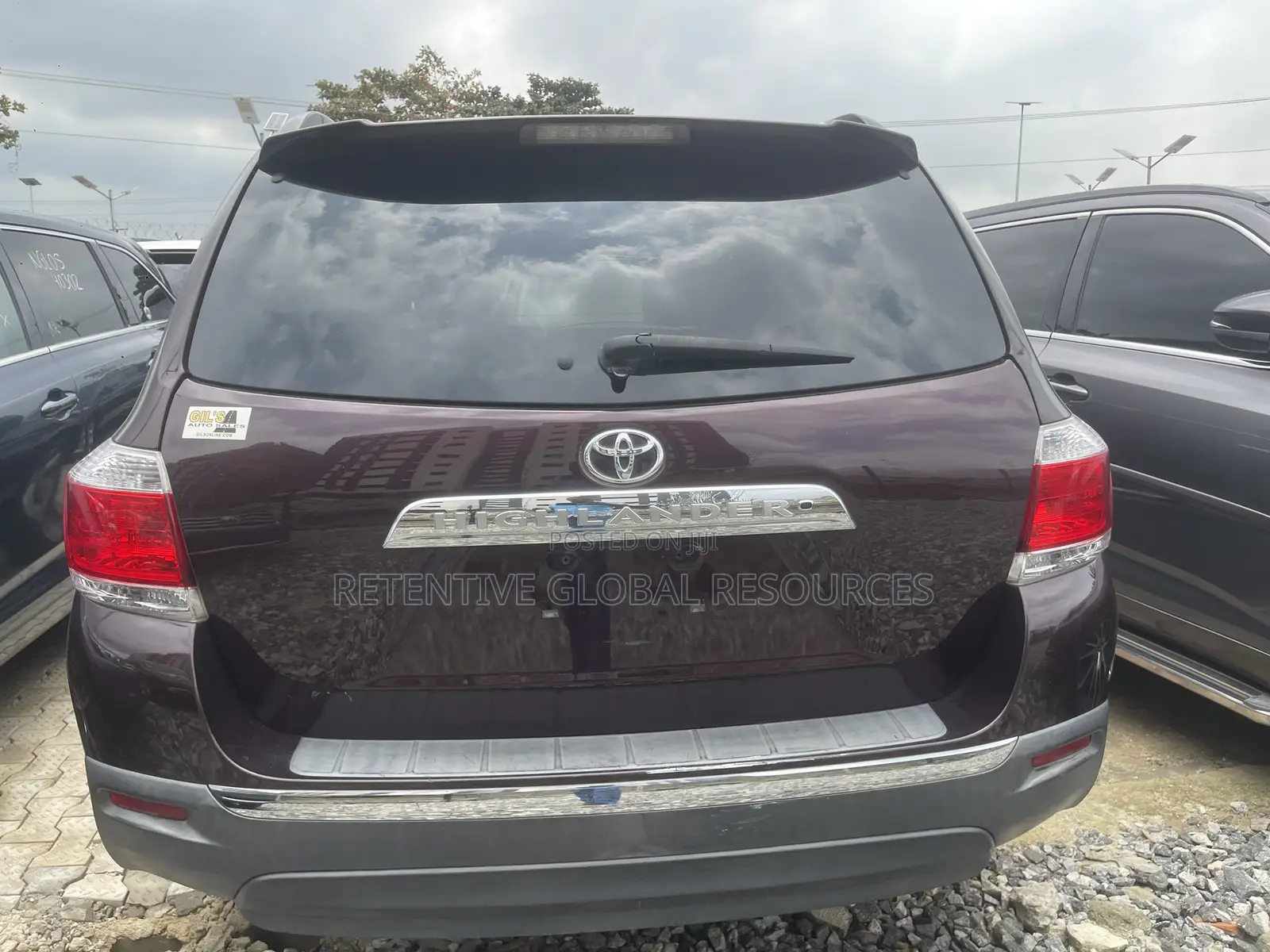 Toyota Highlander Limited 2011 Burgundy