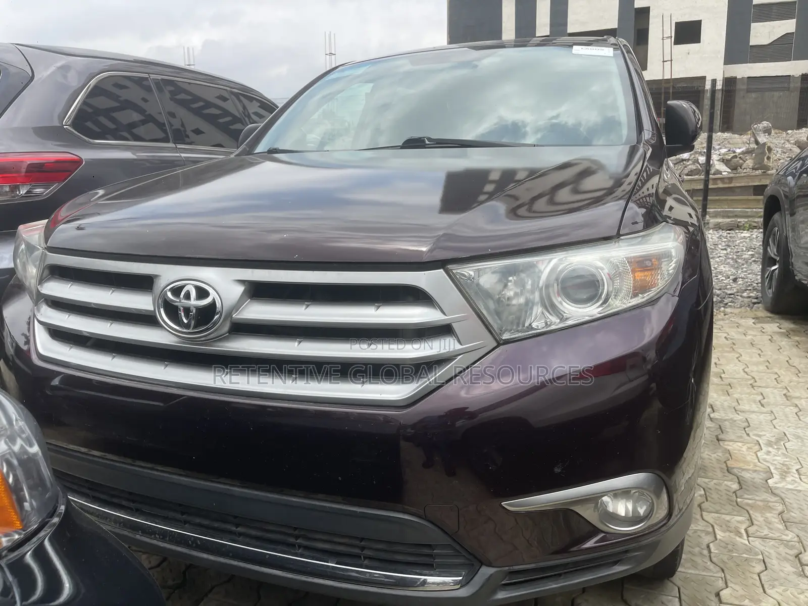 Toyota Highlander Limited 2011 Burgundy