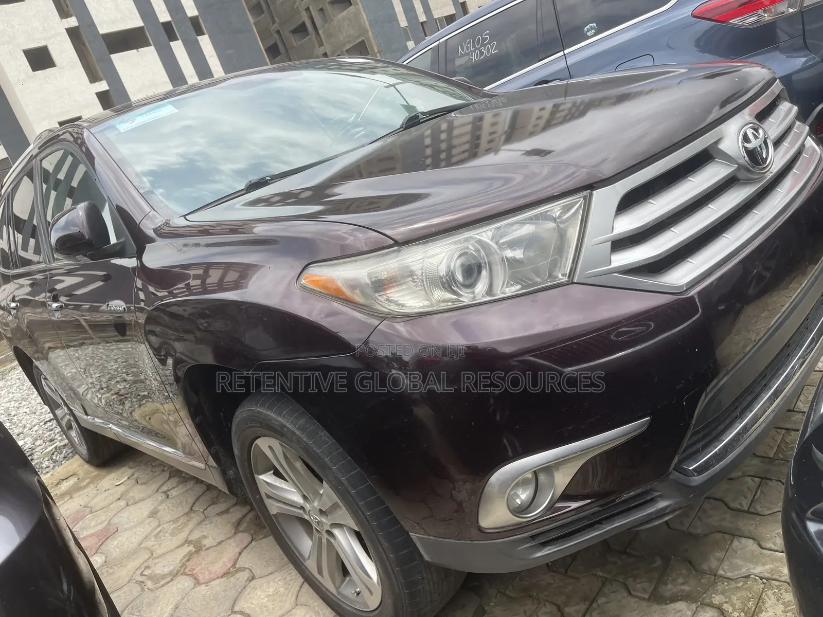 Toyota Highlander Limited 2011 Burgundy