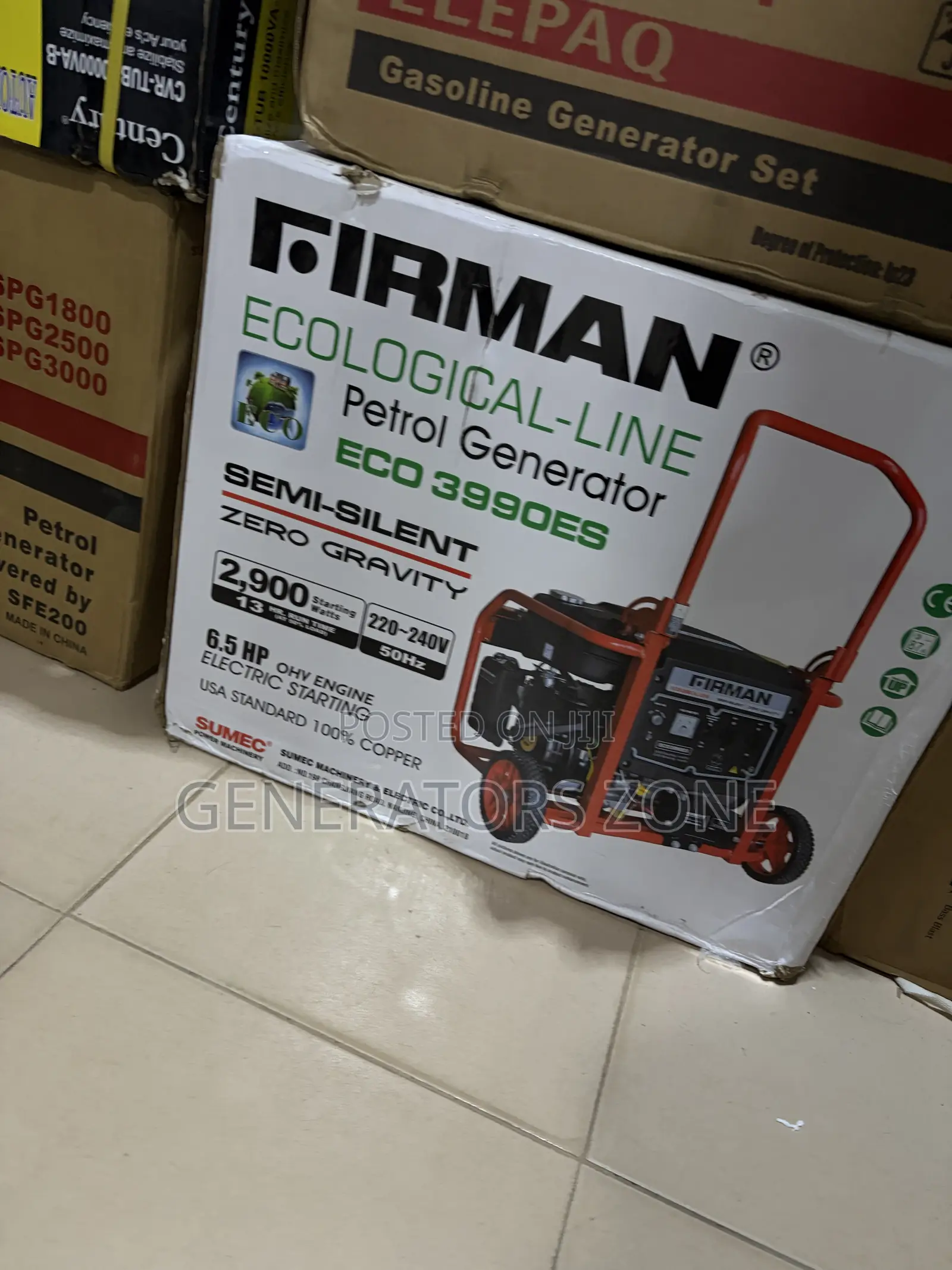 Firman 2.8kVA Petrol Generator With Key Start – ECO3990ES