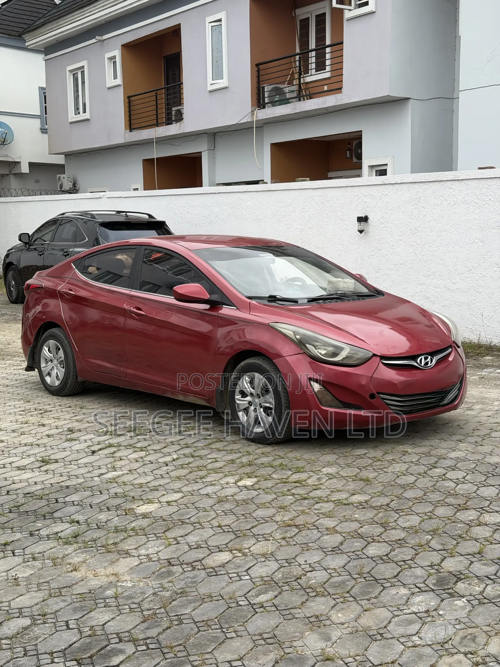 Hyundai Elantra 2014 Red