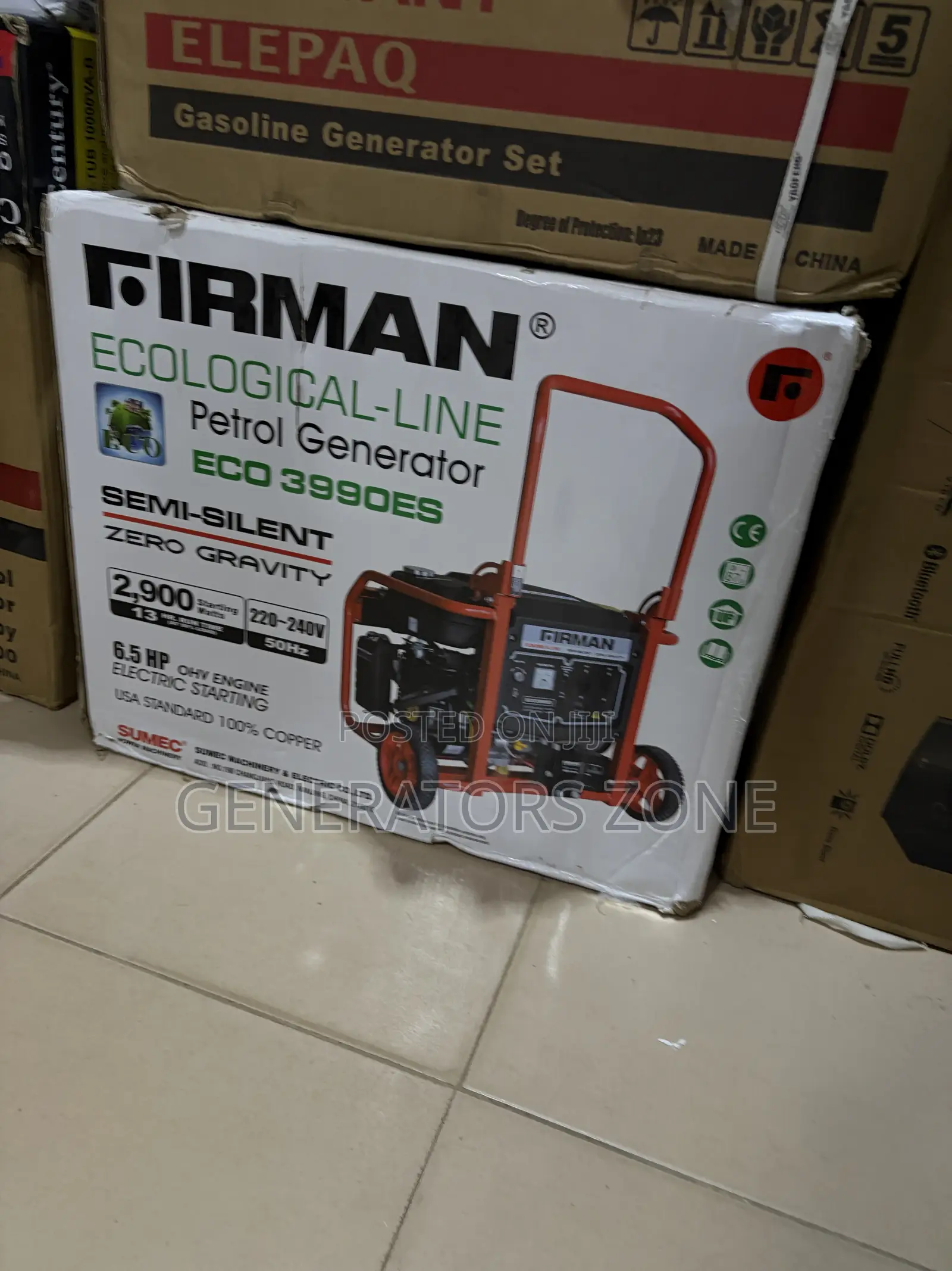 SUMEC Firman 2.8kVA Generator With Electric Start