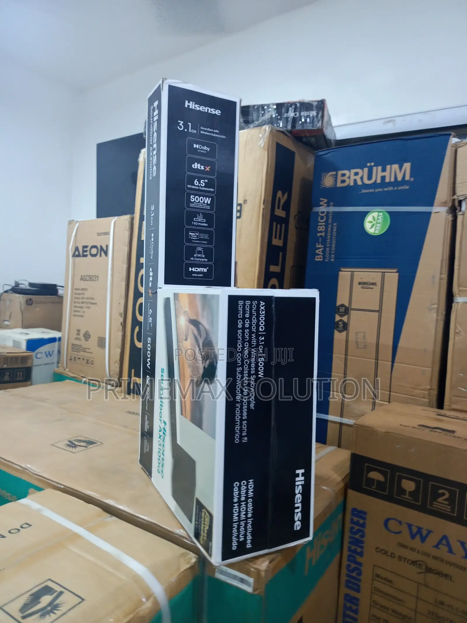 Hisense 500W Soundbar – Where Power Meets Precision