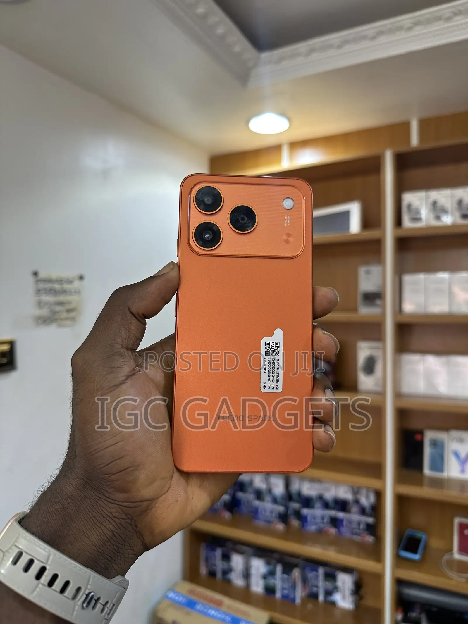 Tecno Spark 50 128 GB Orange