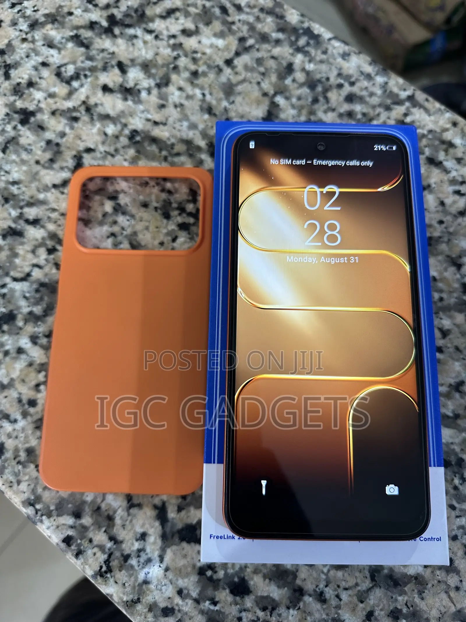 Tecno Spark 50 128 GB Orange