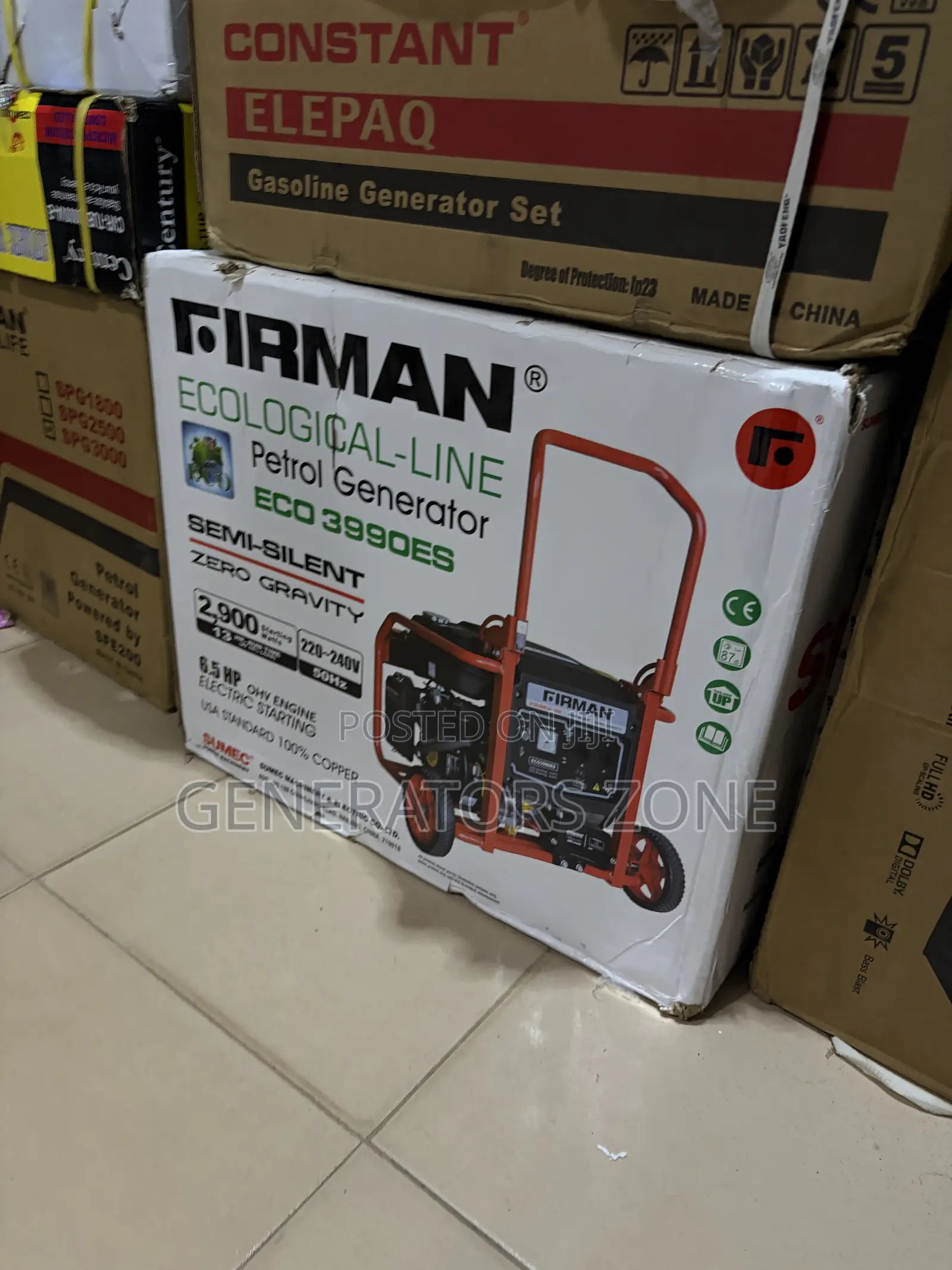 Firman ECO3990ES 2.8kVA Standby Petrol Generator