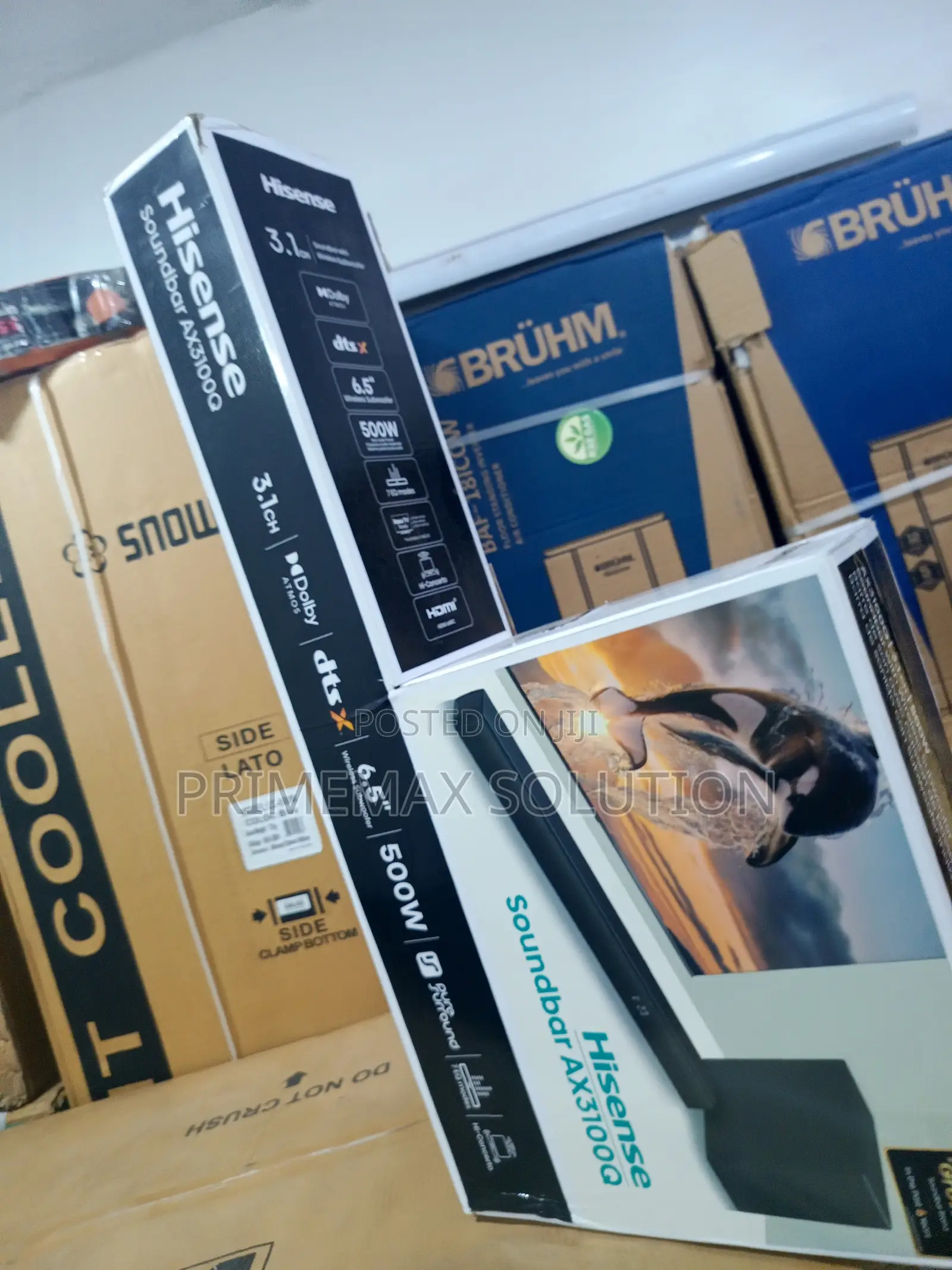 Hisense 500W Soundbar: Engineered for Maximum Impact