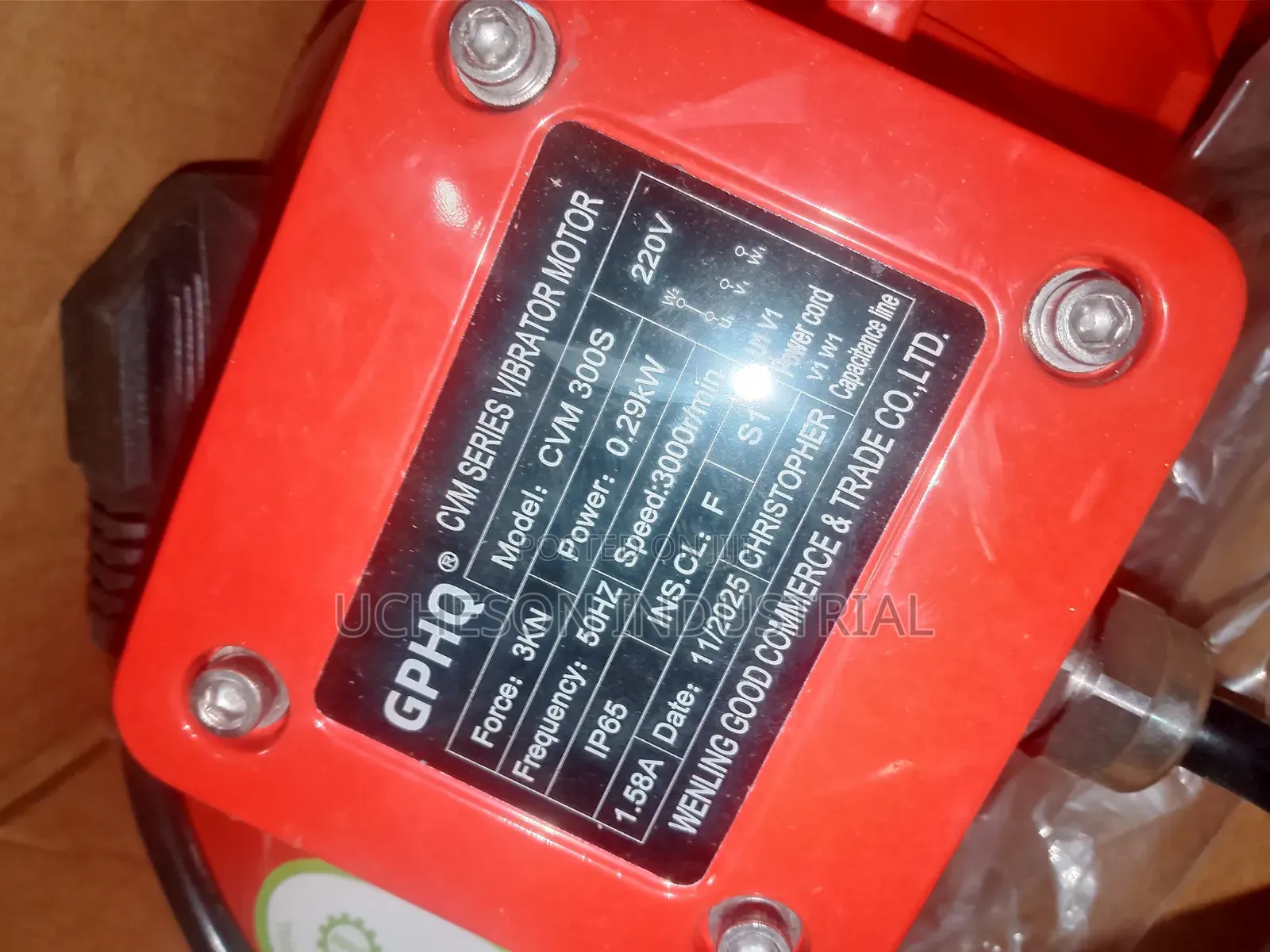 CVN 300s Industrial Vibrator 3kn