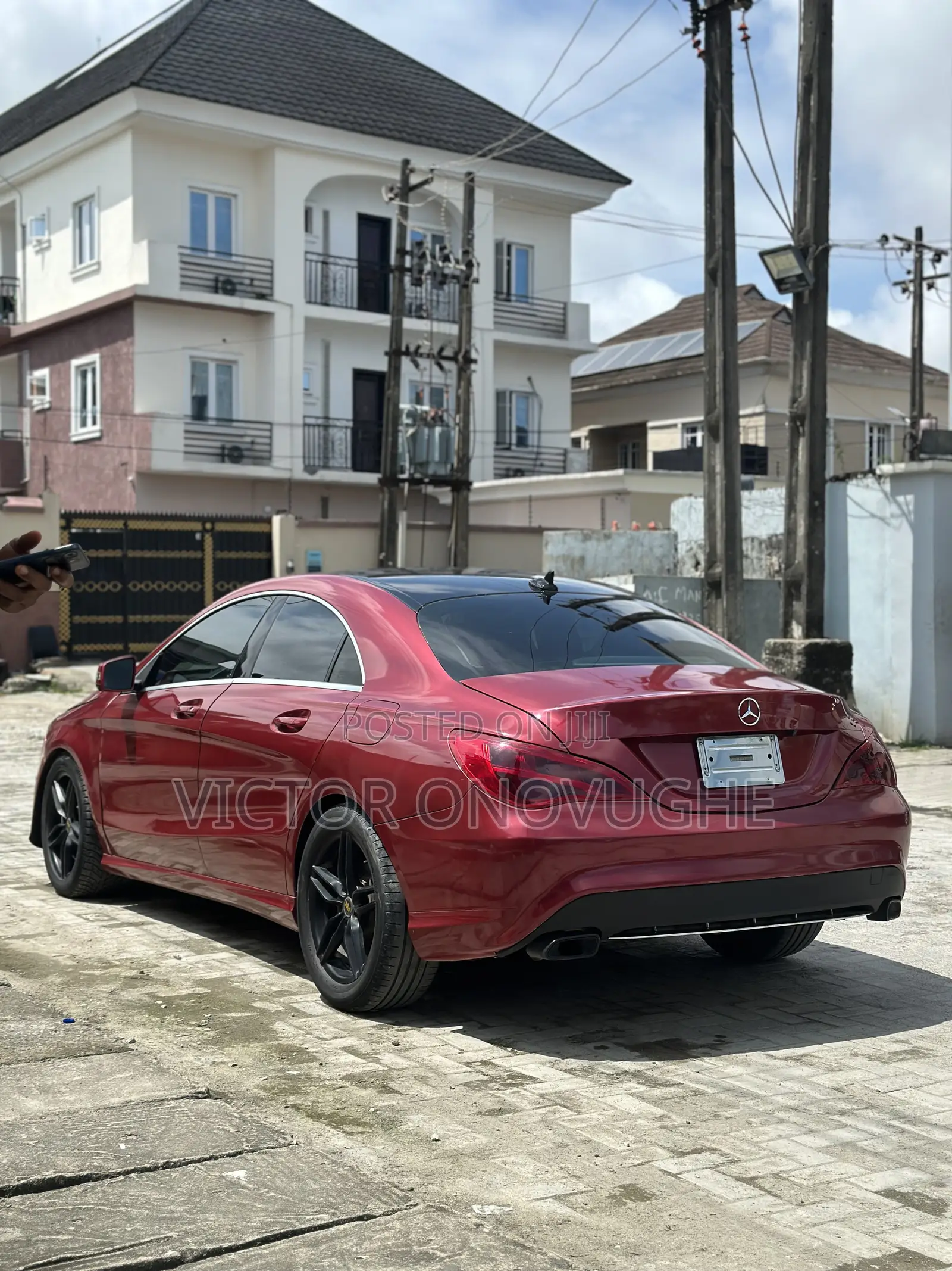 Mercedes-Benz CLA-Class CLA 250 Sedan 2015 Red