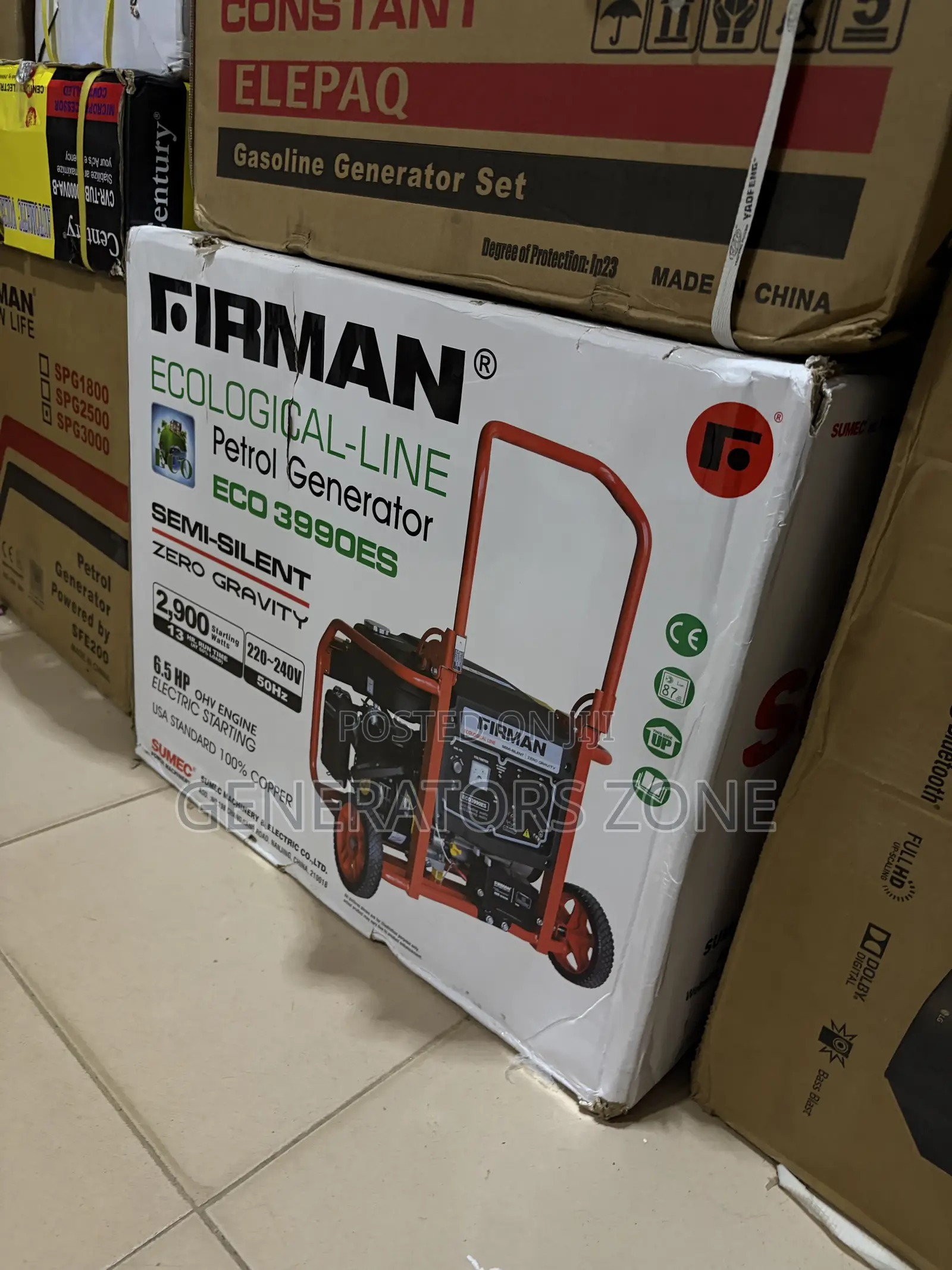 SUMEC Firman ECO3990ES 2.8kVA Copper Coil Generator