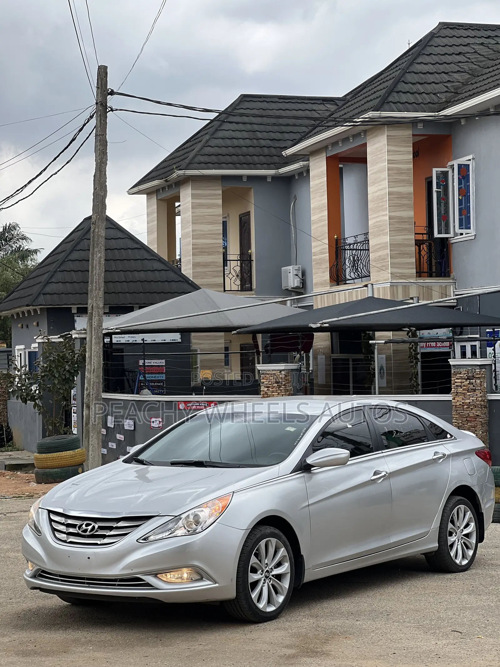 Hyundai Sonata 2012 Silver