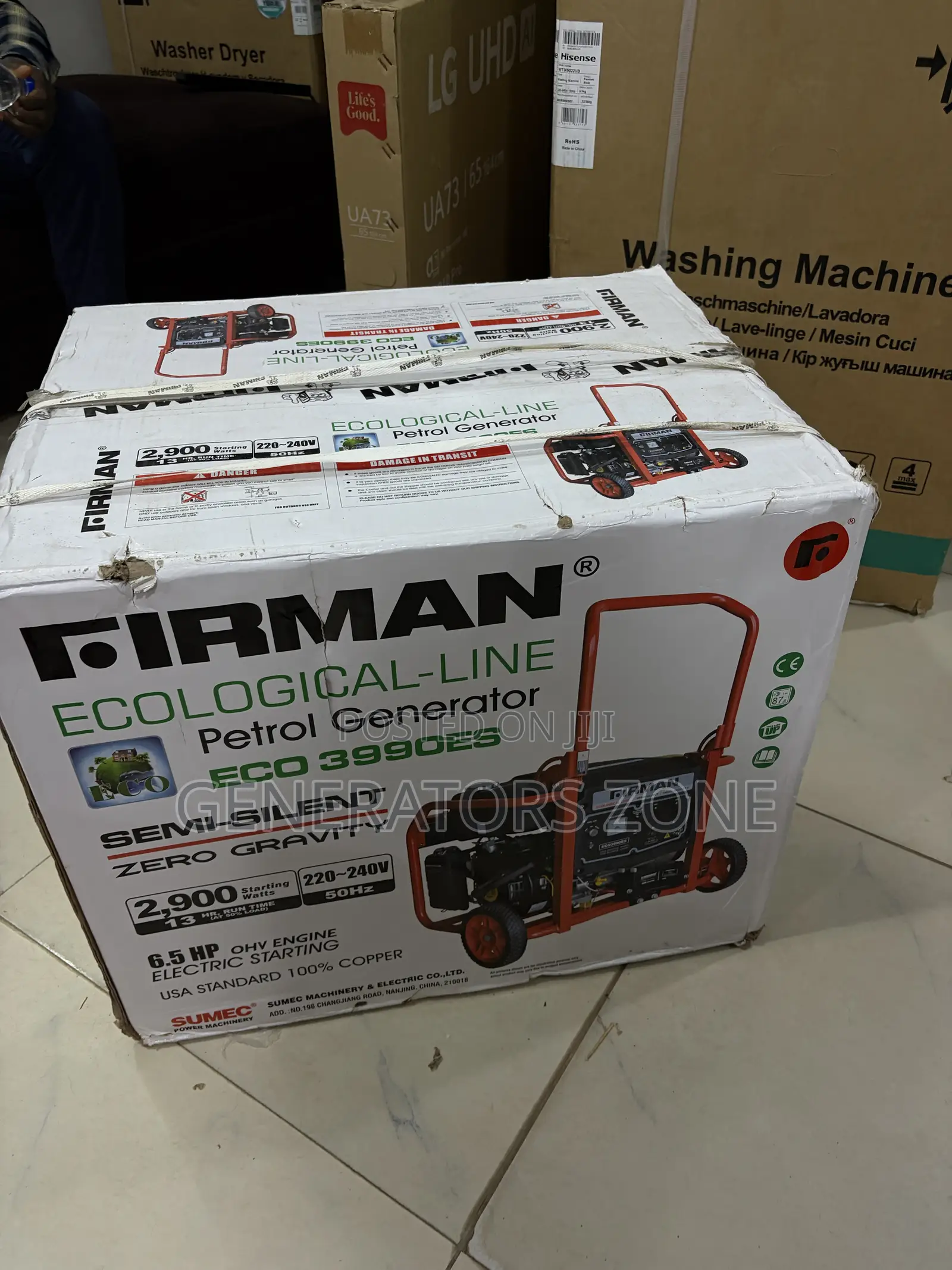 SUMEC Firman ECO3990ES 2.8kVA Generator for Small Business