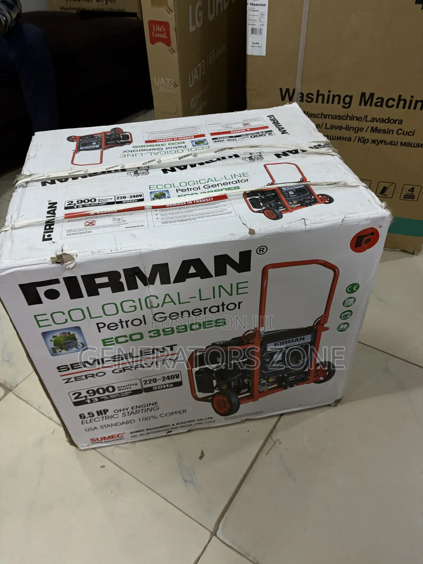 SUMEC Firman ECO3990ES 2.8kVA Generator for Small Business