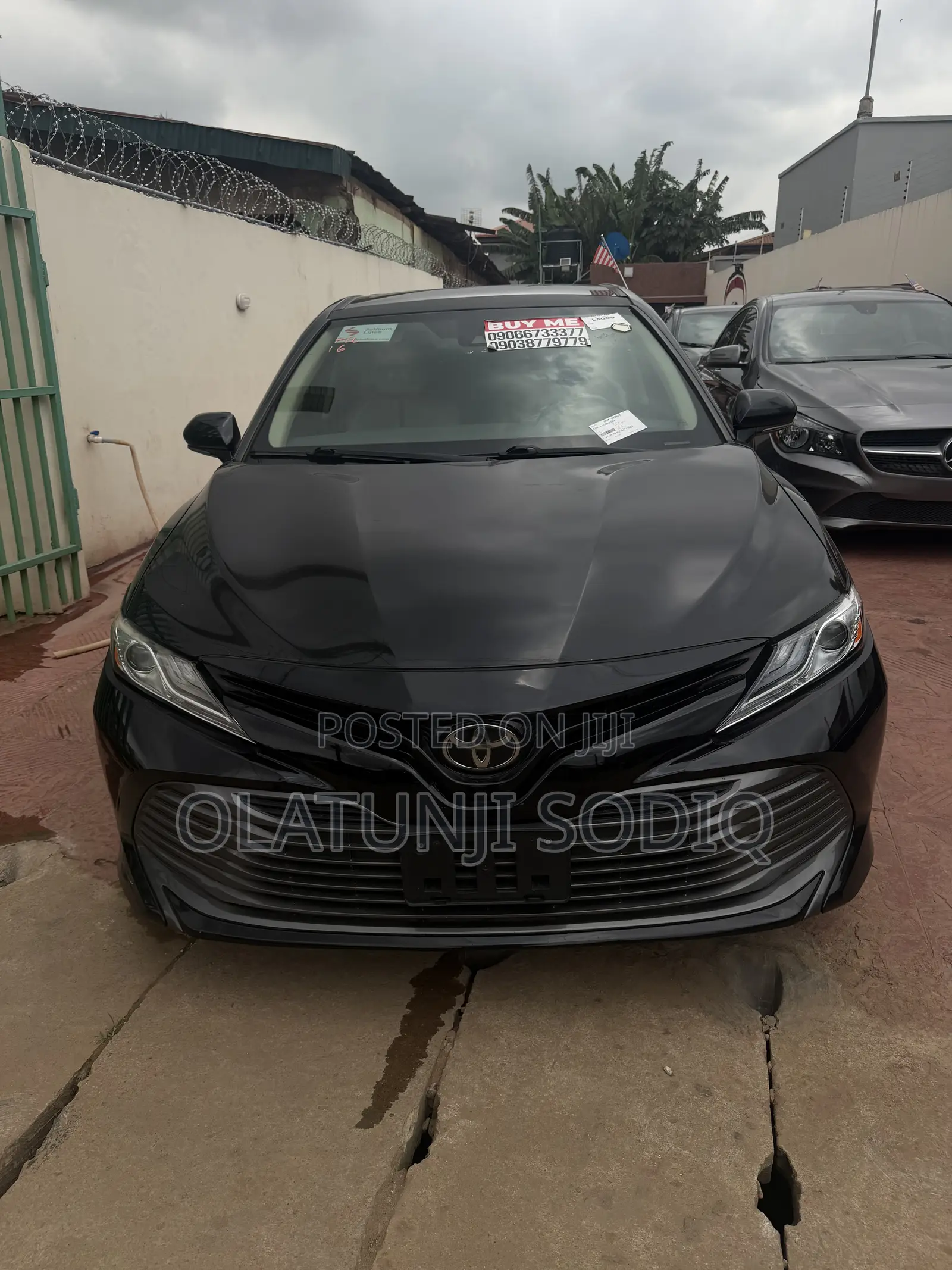 Toyota Camry XLE (2.5L 4cyl 8A) 2019 Black