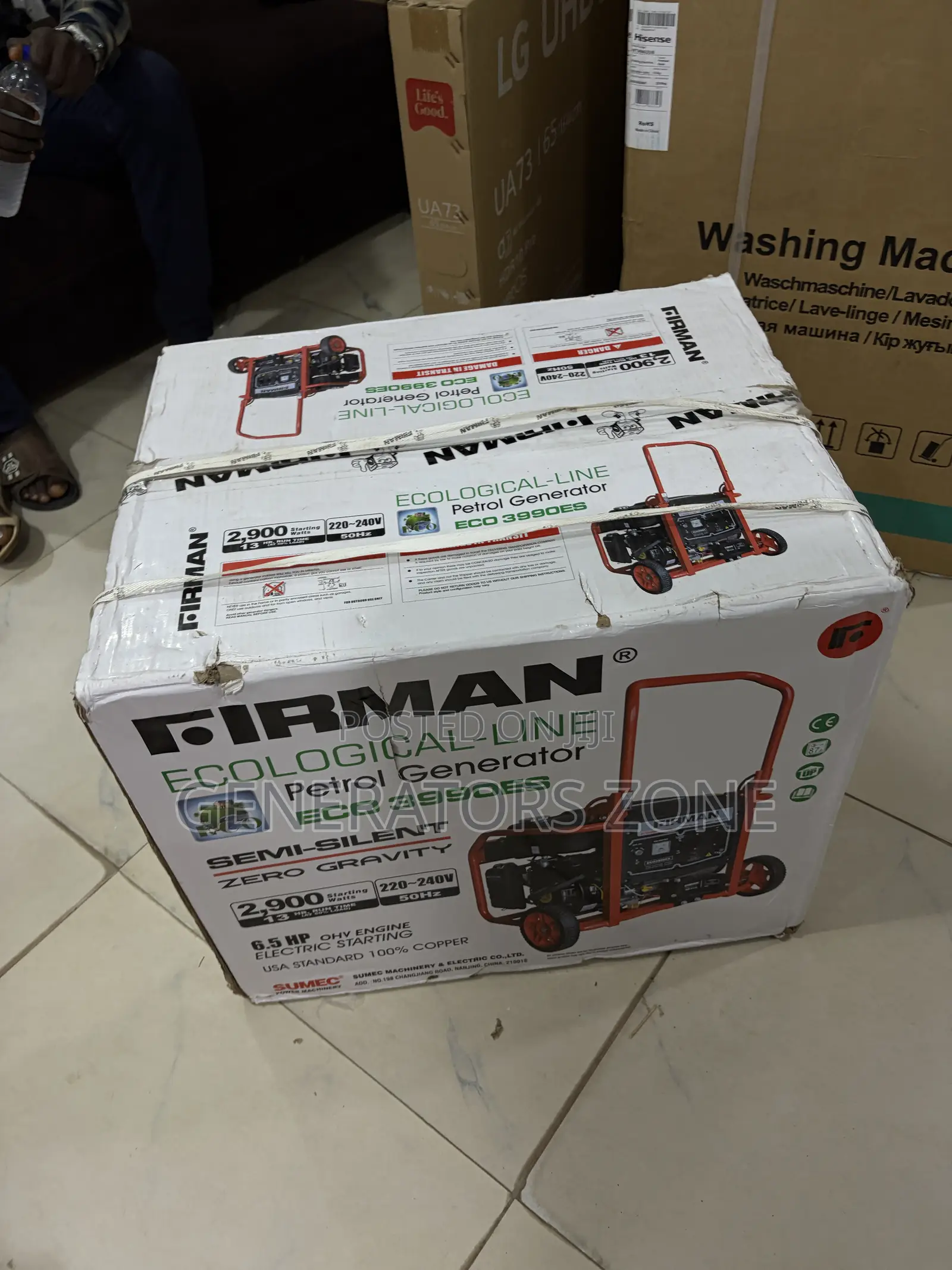 Firman ECO3990ES 2.8kVA Single Phase Petrol Generator