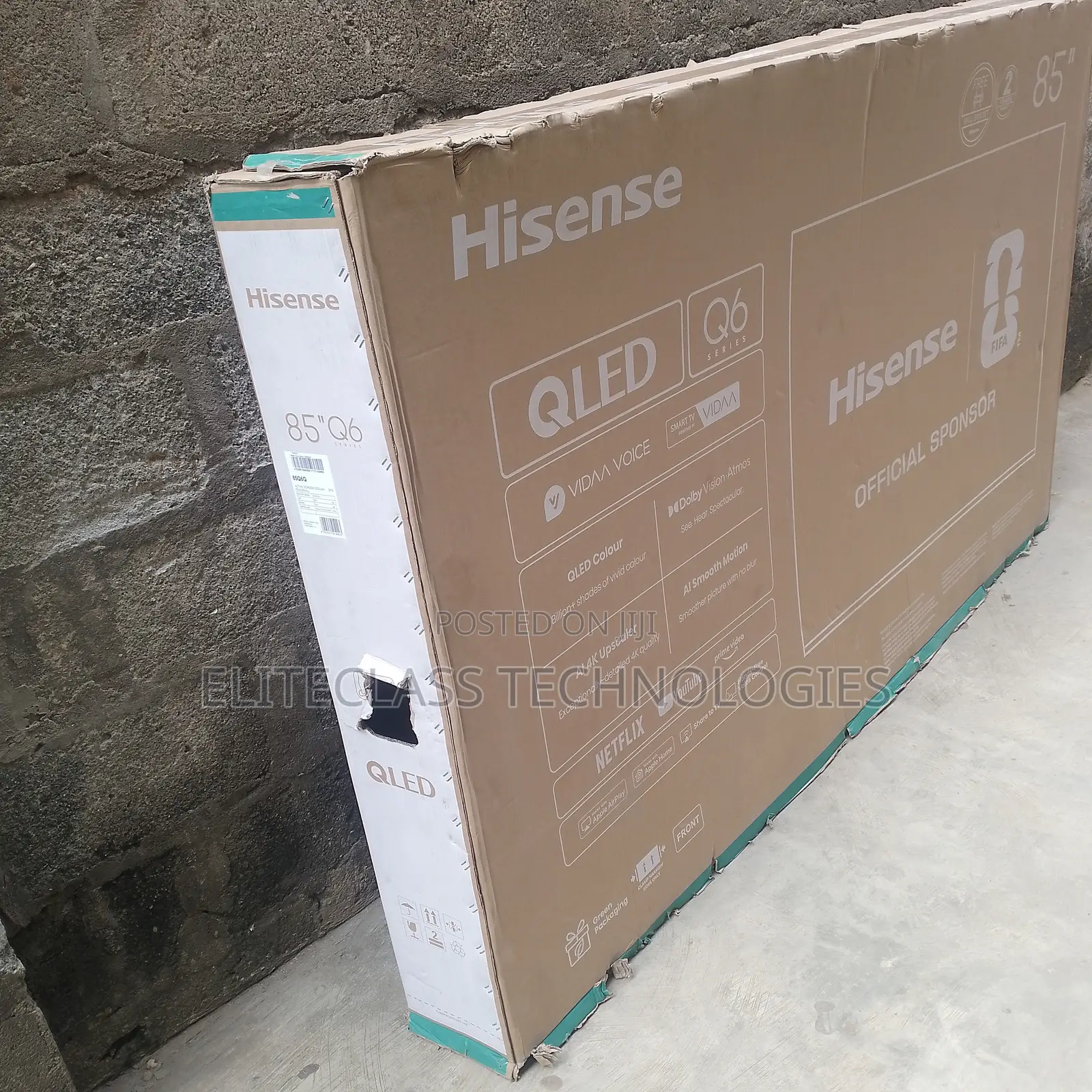 New 85 Inches QLED TV From Hisense