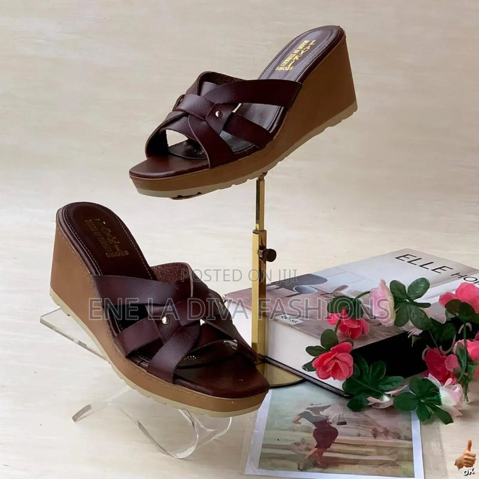 Stylish Light Weight Wedge Slippers