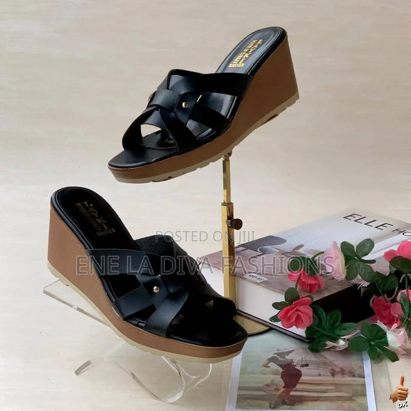 Stylish Light Weight Wedge Slippers