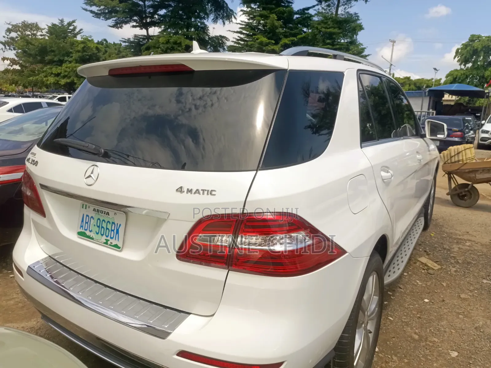 Mercedes-Benz M Class 2015 White