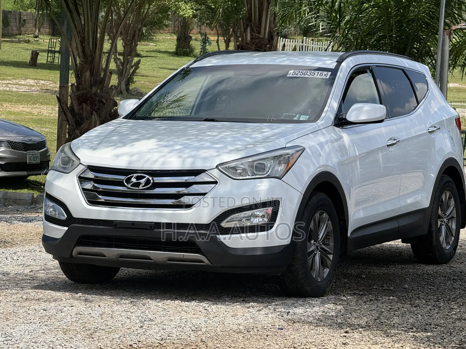Hyundai Santa Fe Sport 2013 White