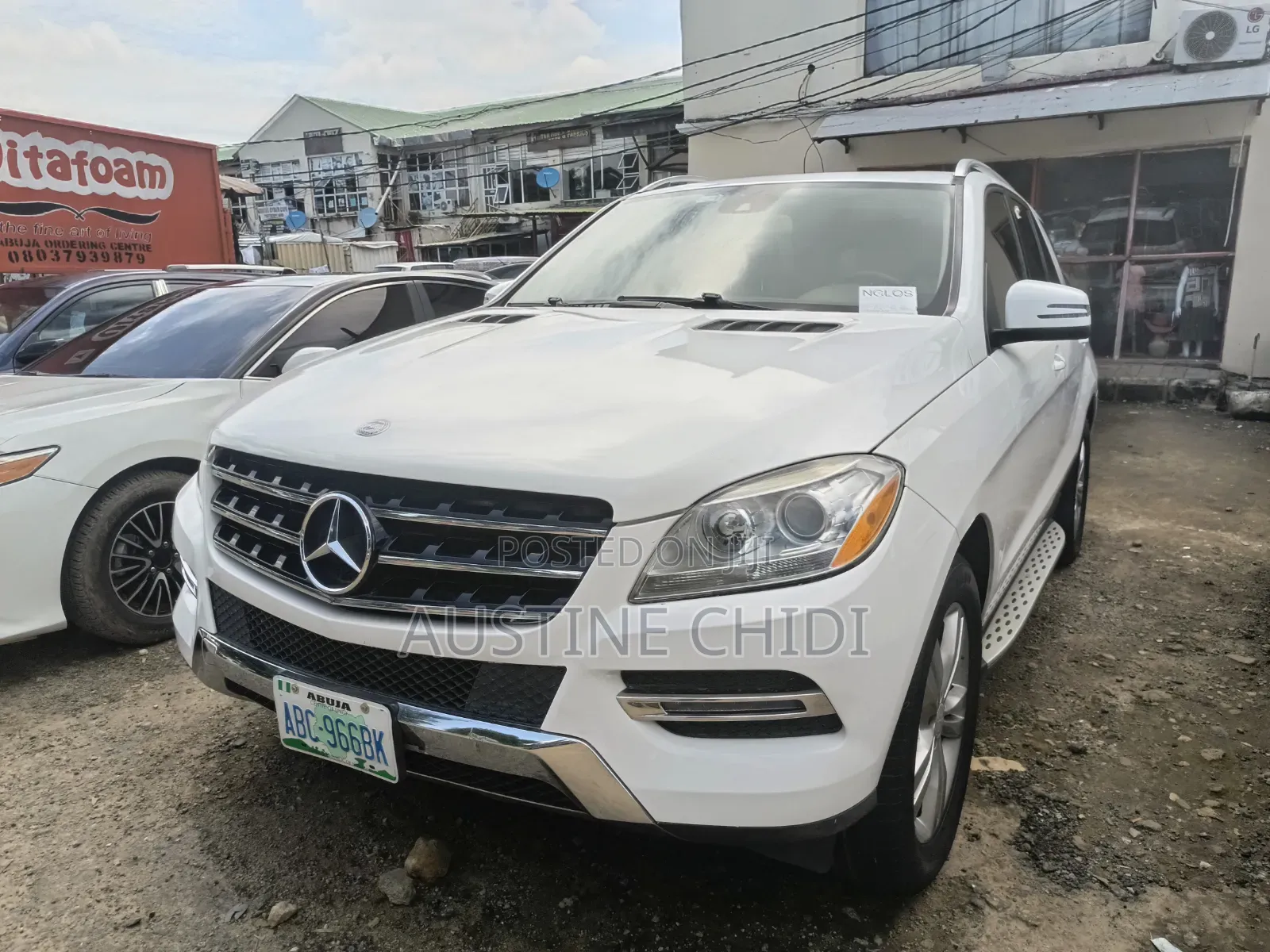 Mercedes-Benz M Class 2015 White