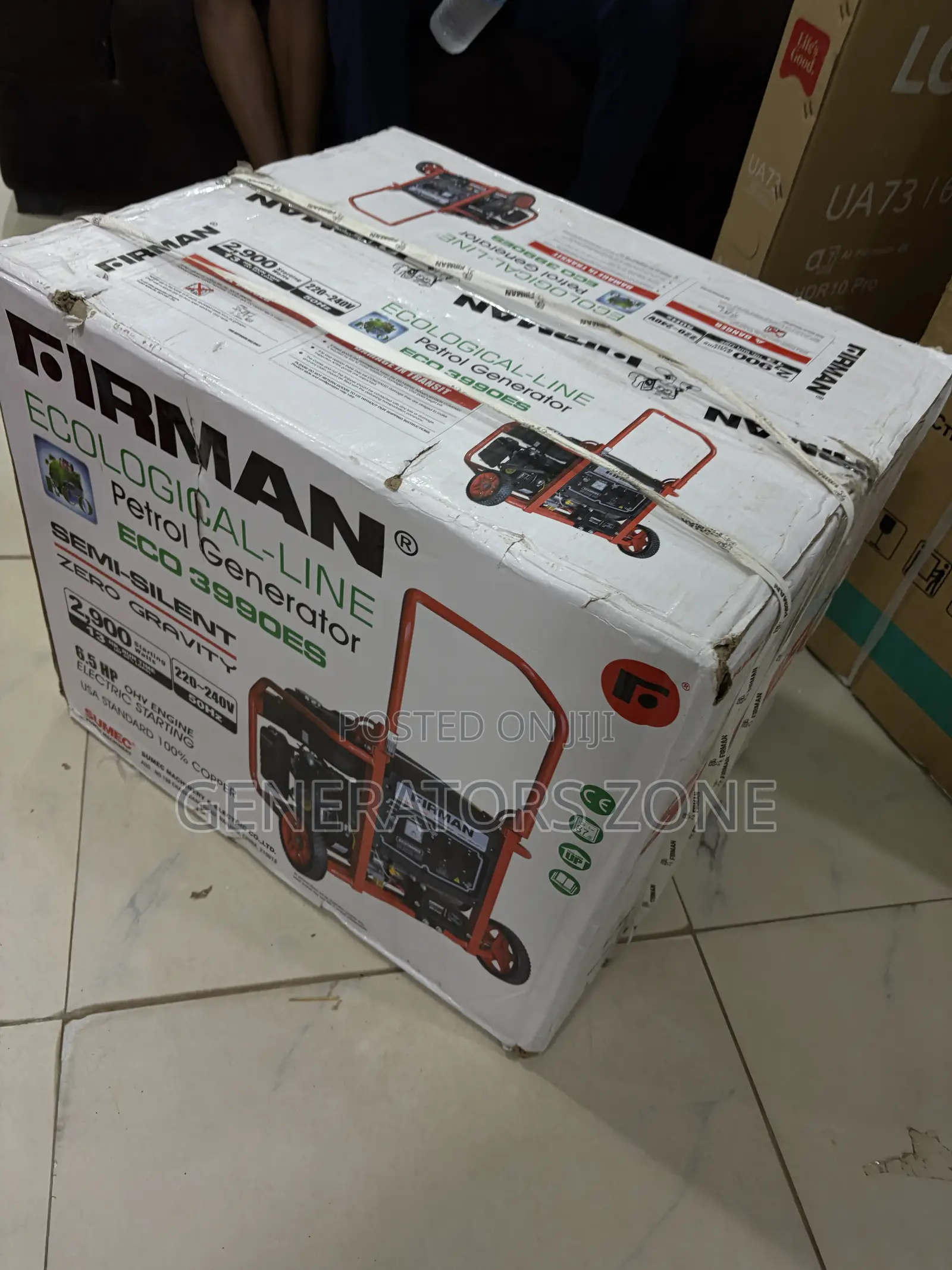 Firman ECO3990ES 2.8kVA Generator With Wheels and Handle