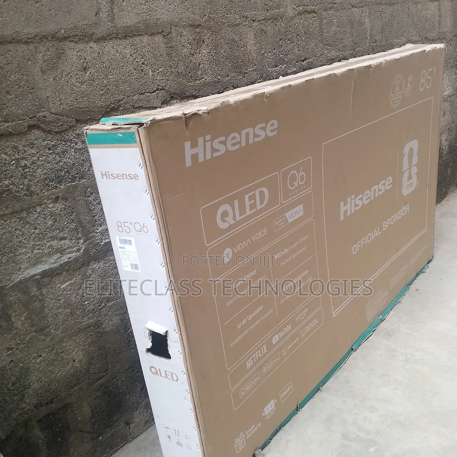 Hisense Smart QLED Television 85"