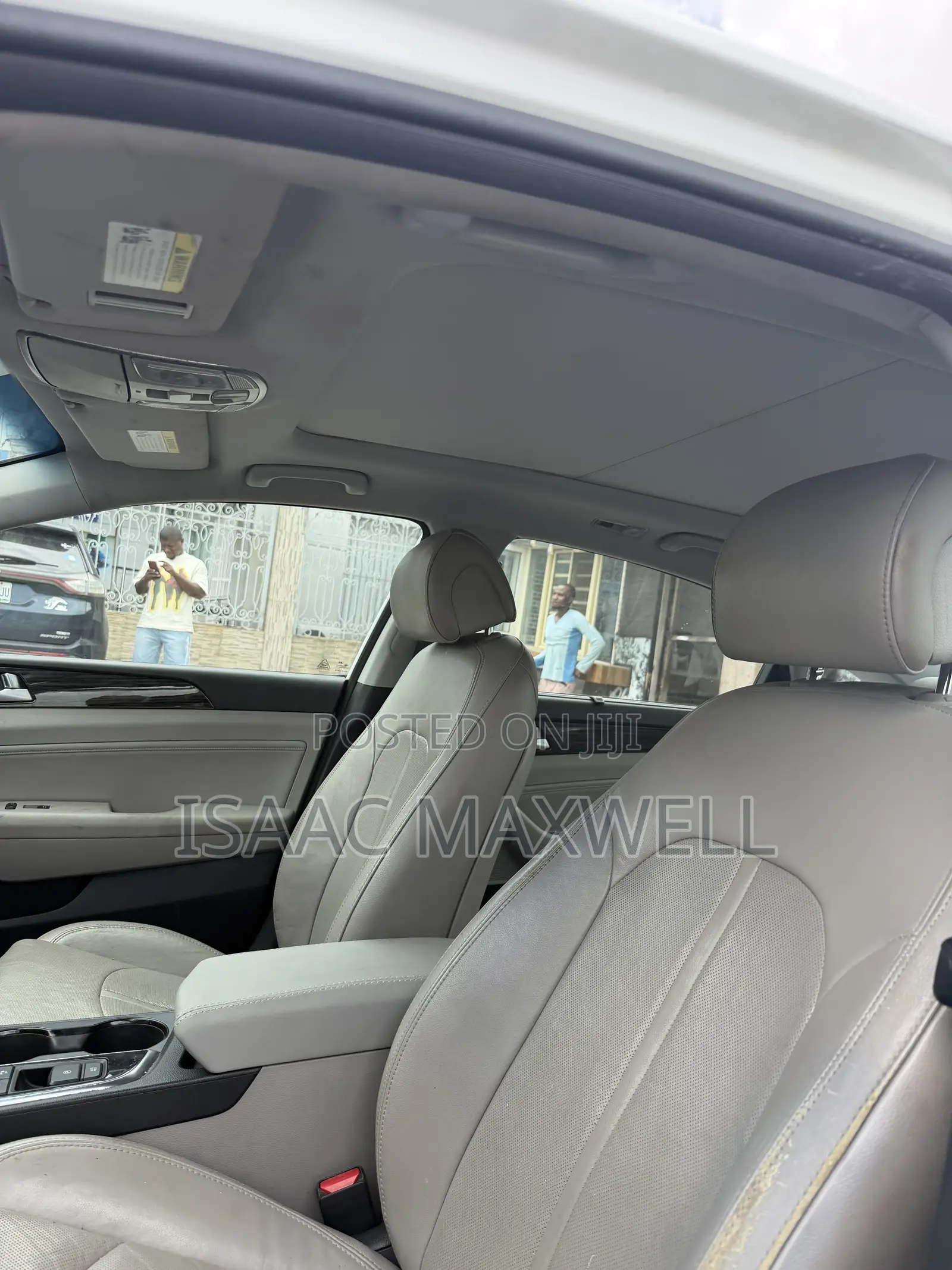 Hyundai Sonata Limited 4dr Sedan (2.4L 4cyl 6A) 2015 White
