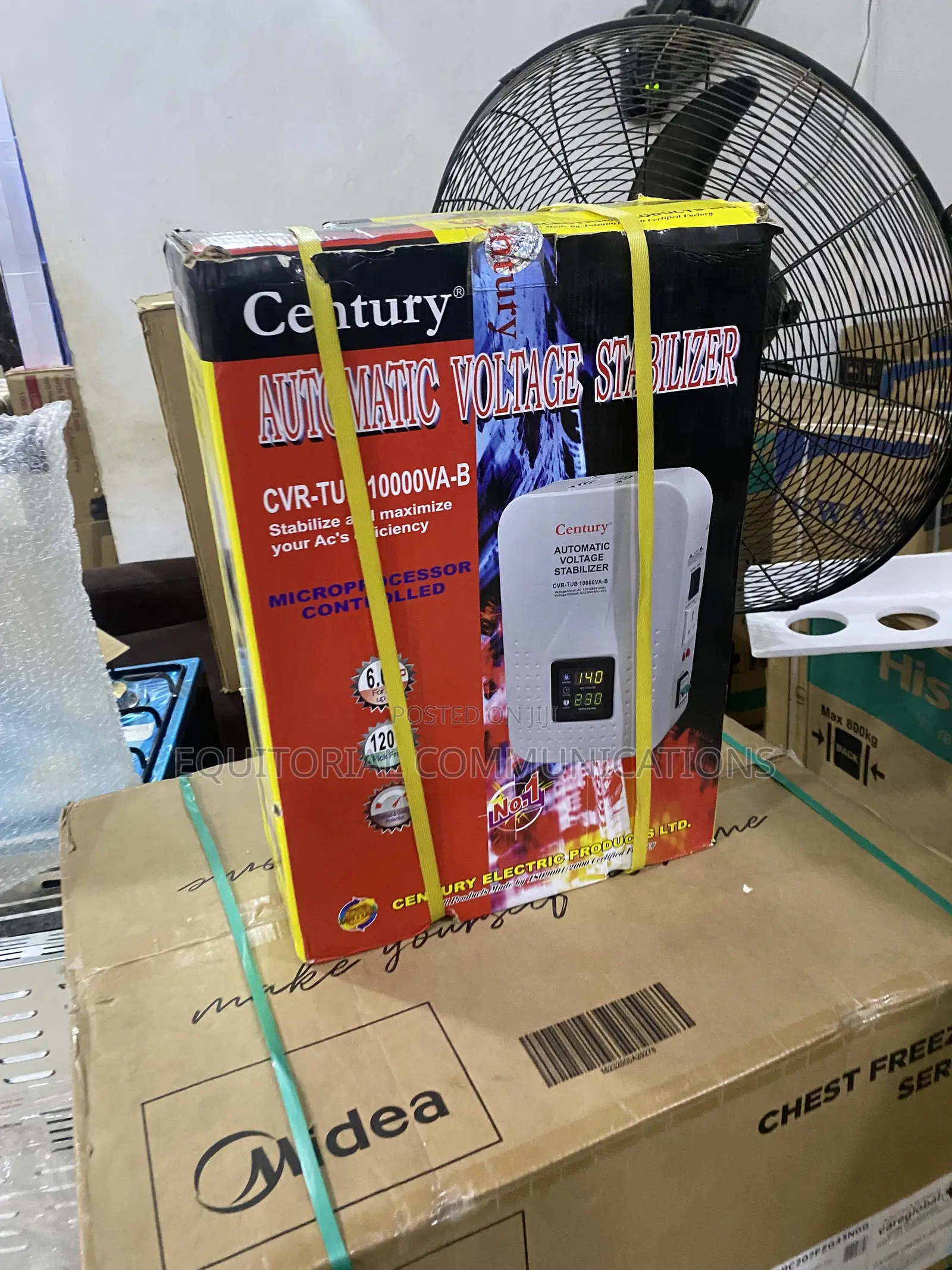Century 10000VA Automatic Voltage Stabilizer CVR-TUB