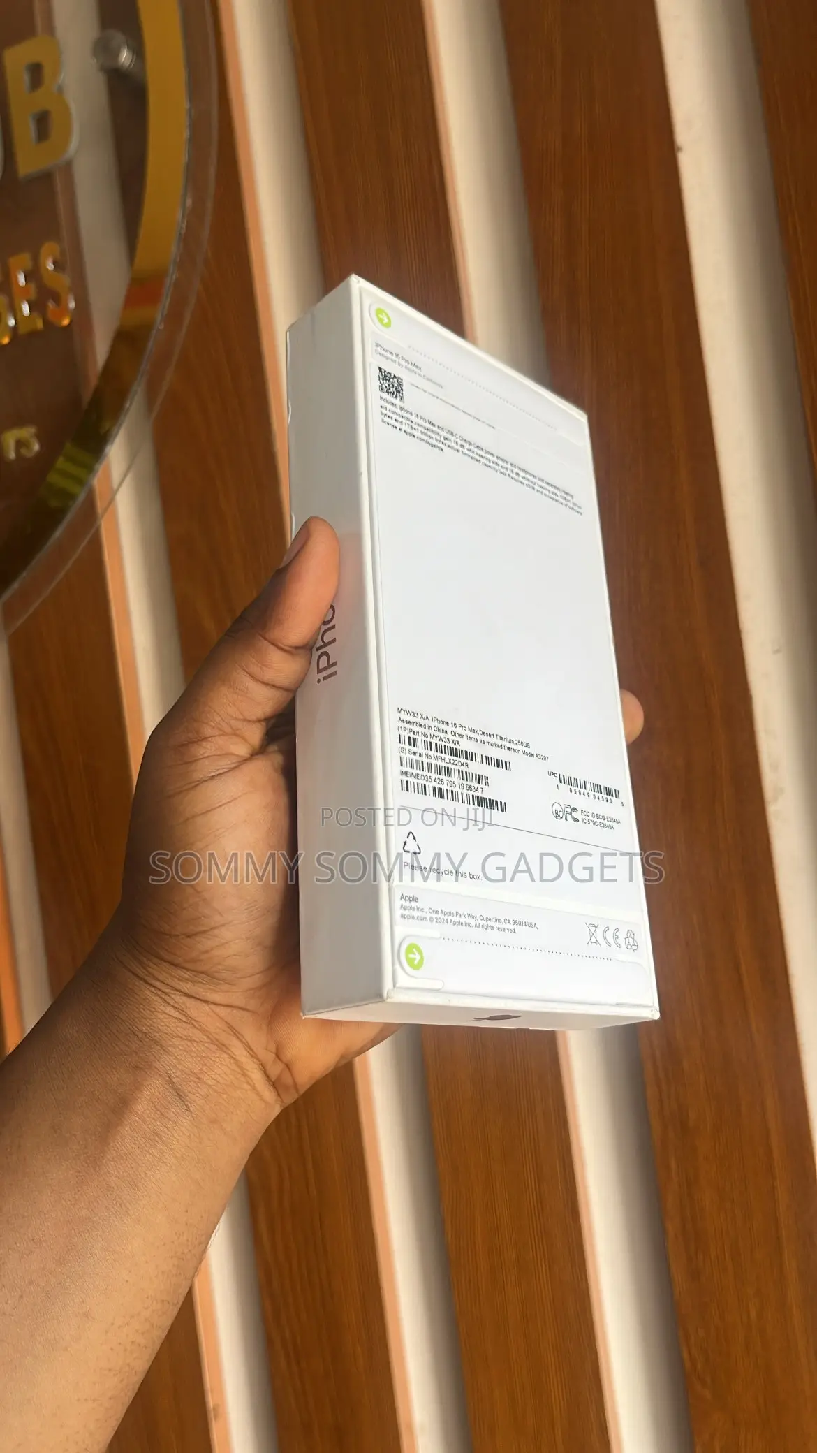 New Apple iPhone 16 Pro Max 256 GB