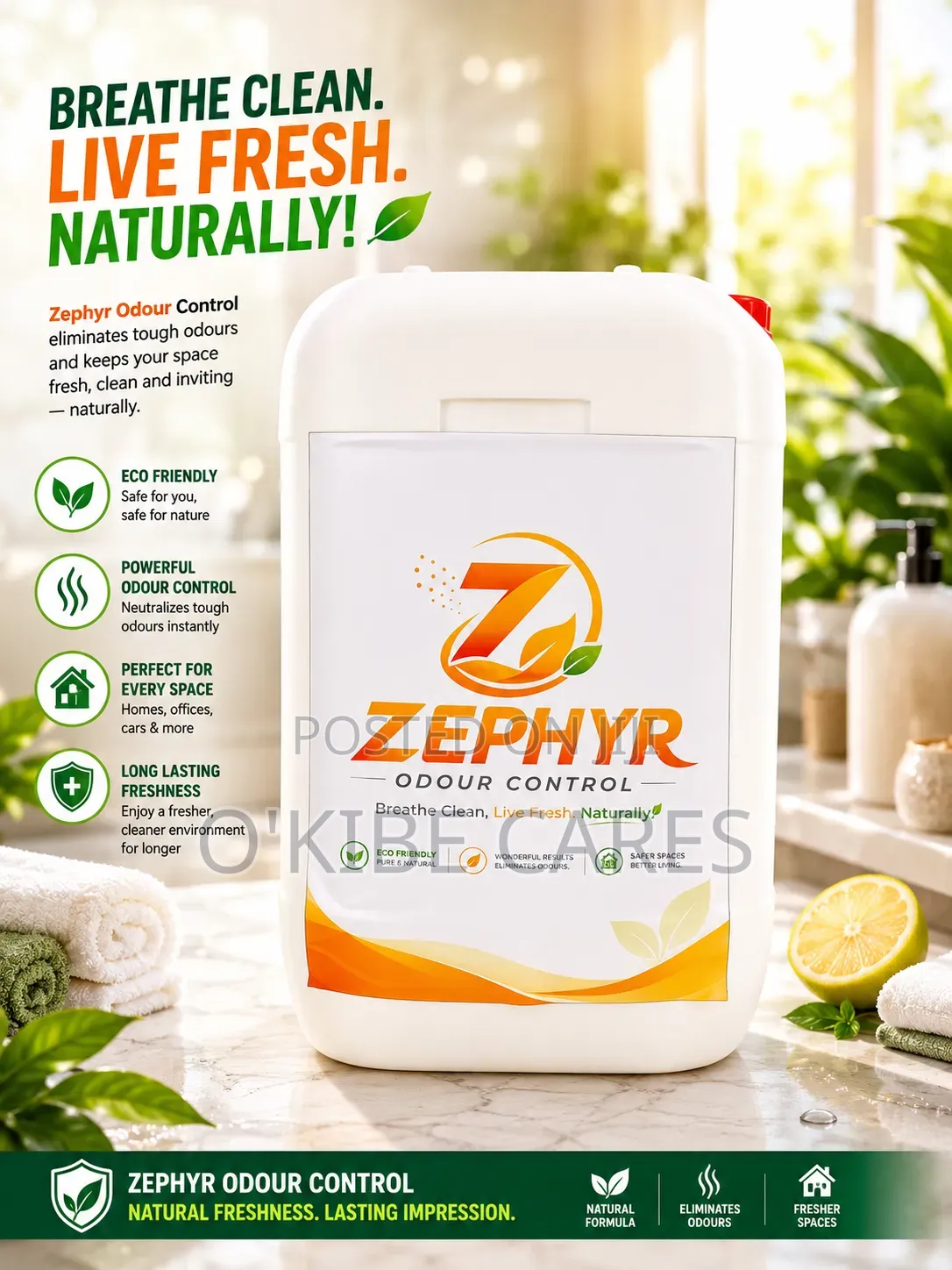 Zephyr Odour Control 25kg