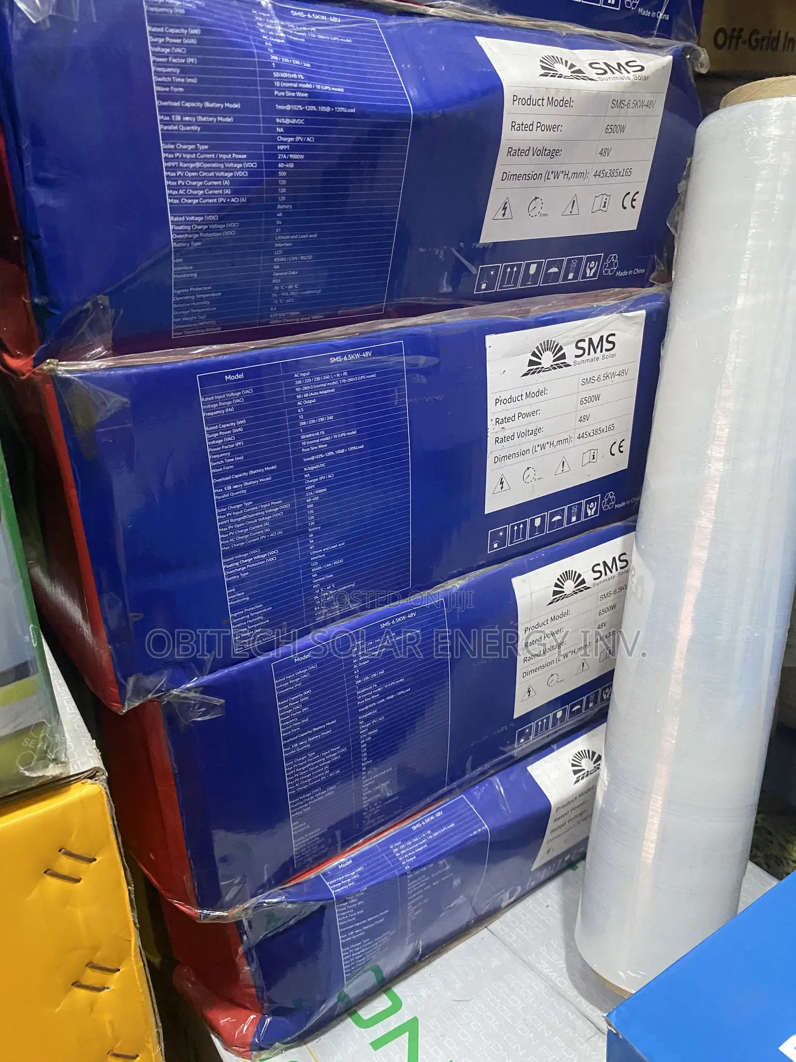 6.5kw SMS Hybrid Solar Inverter