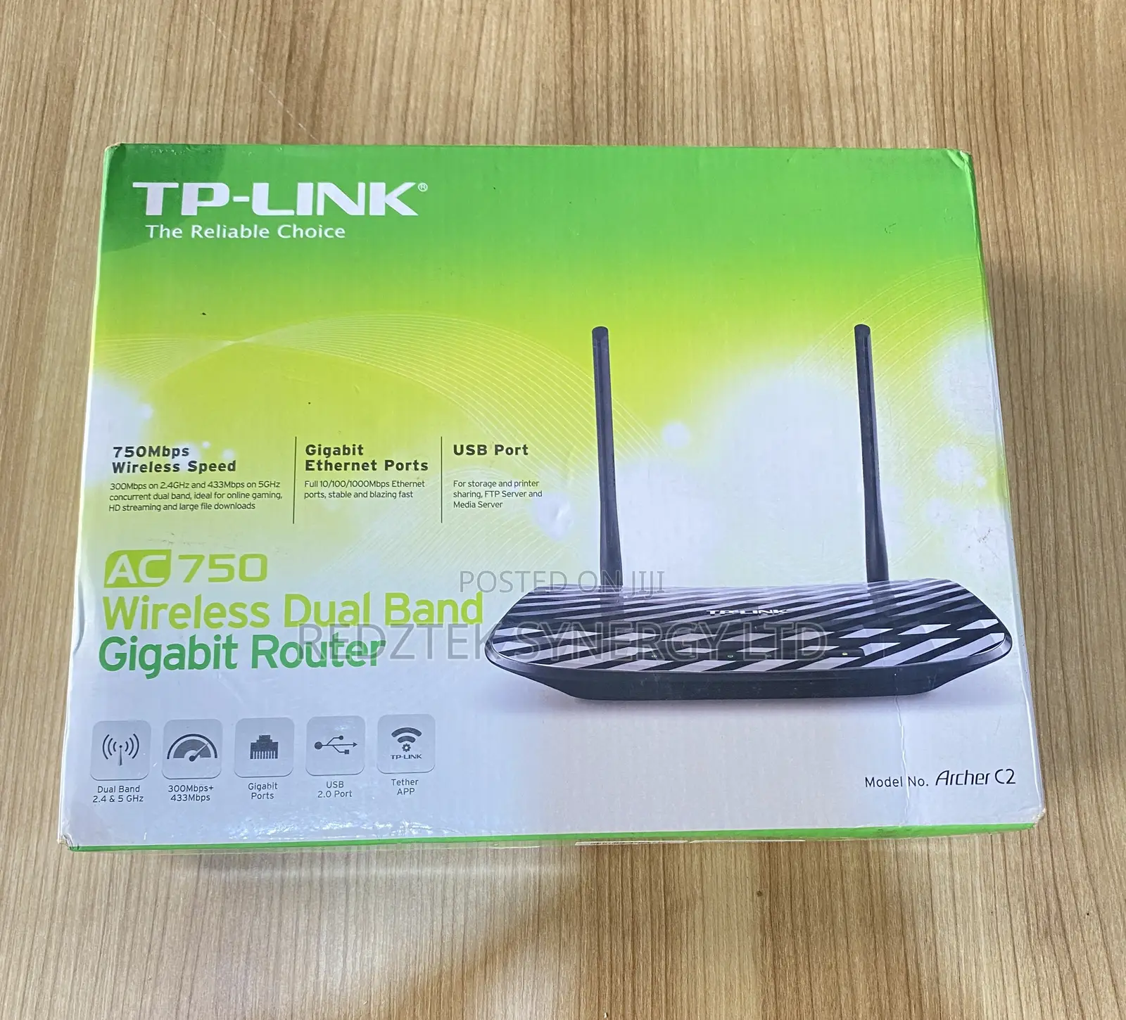 TP-Link AC750 Wireless Dual-Band Gigabit Router | WiFi 5