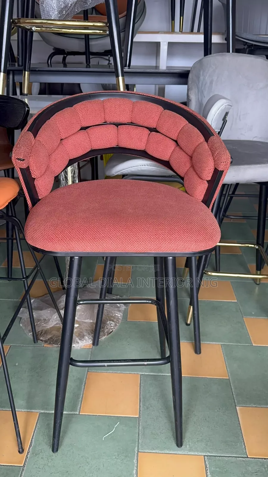 Quality 4 Leg Modern Barstool