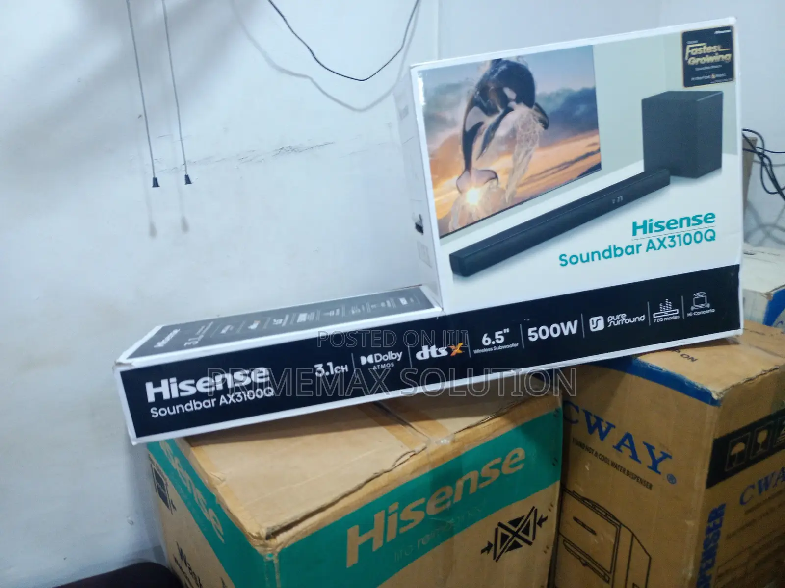 Unleash Full 500W Potential With Hisense Soundbar