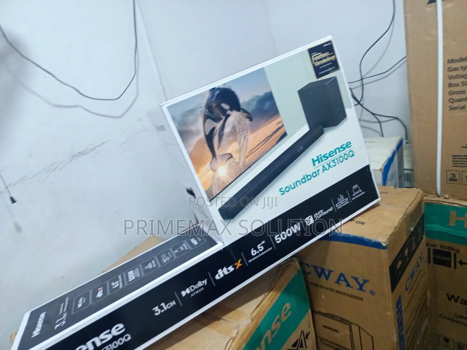 Hisense 500W Soundbar for Crystal Dialogue & Explosive Bass