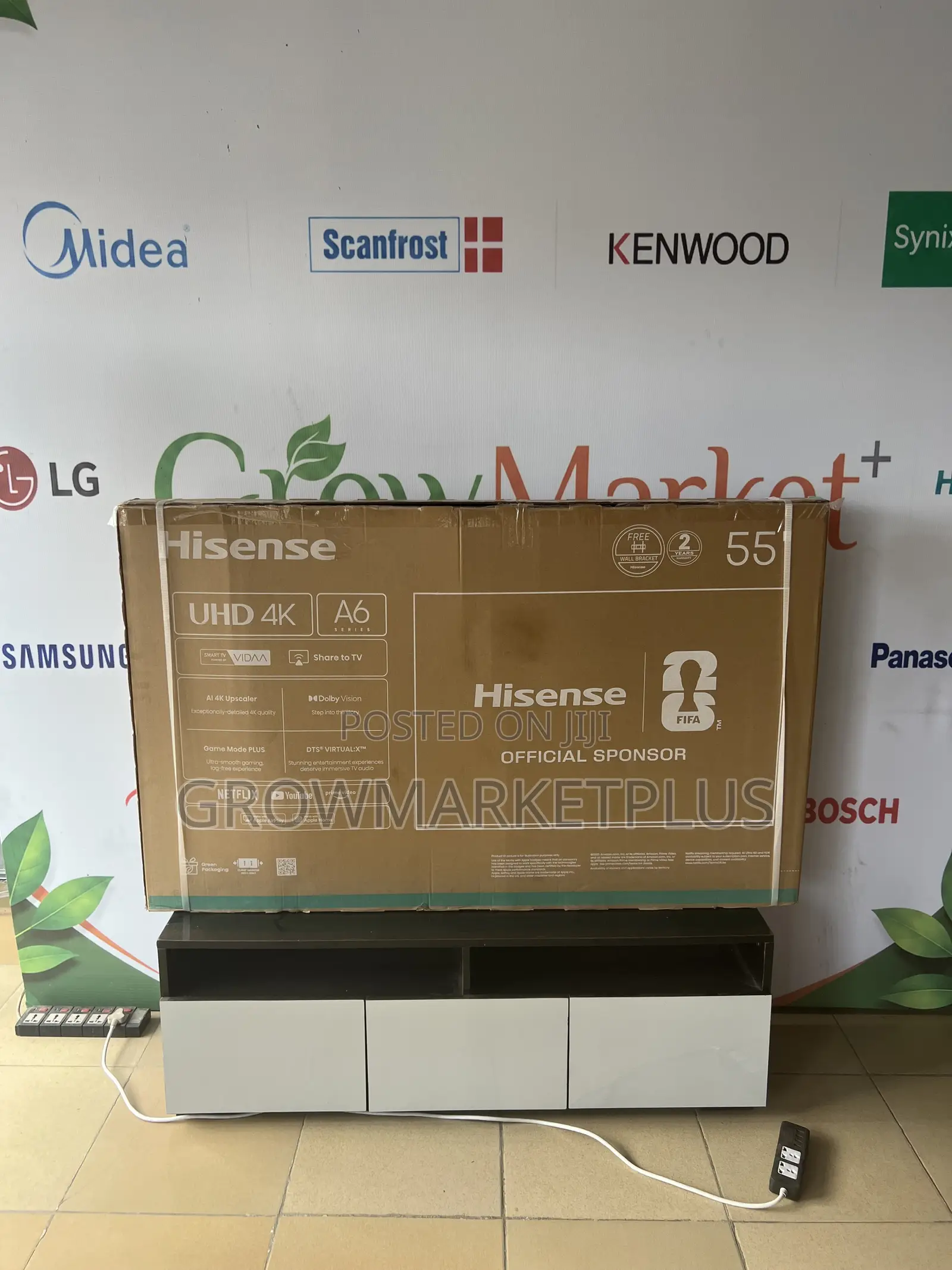 Hisense TV 55 Inch A6Q UHD 4K Smart