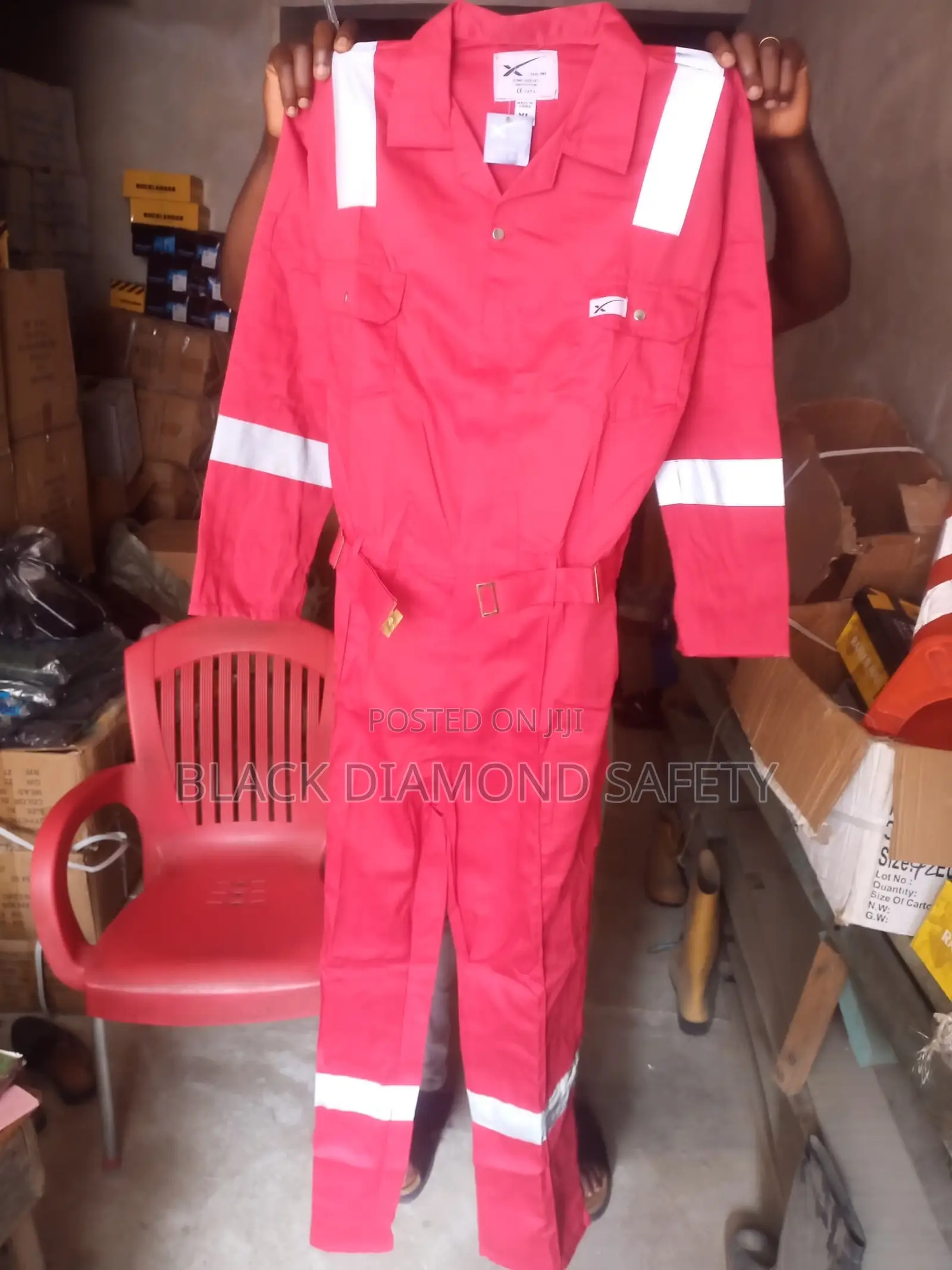 Reflective Coverall Jumpsuit