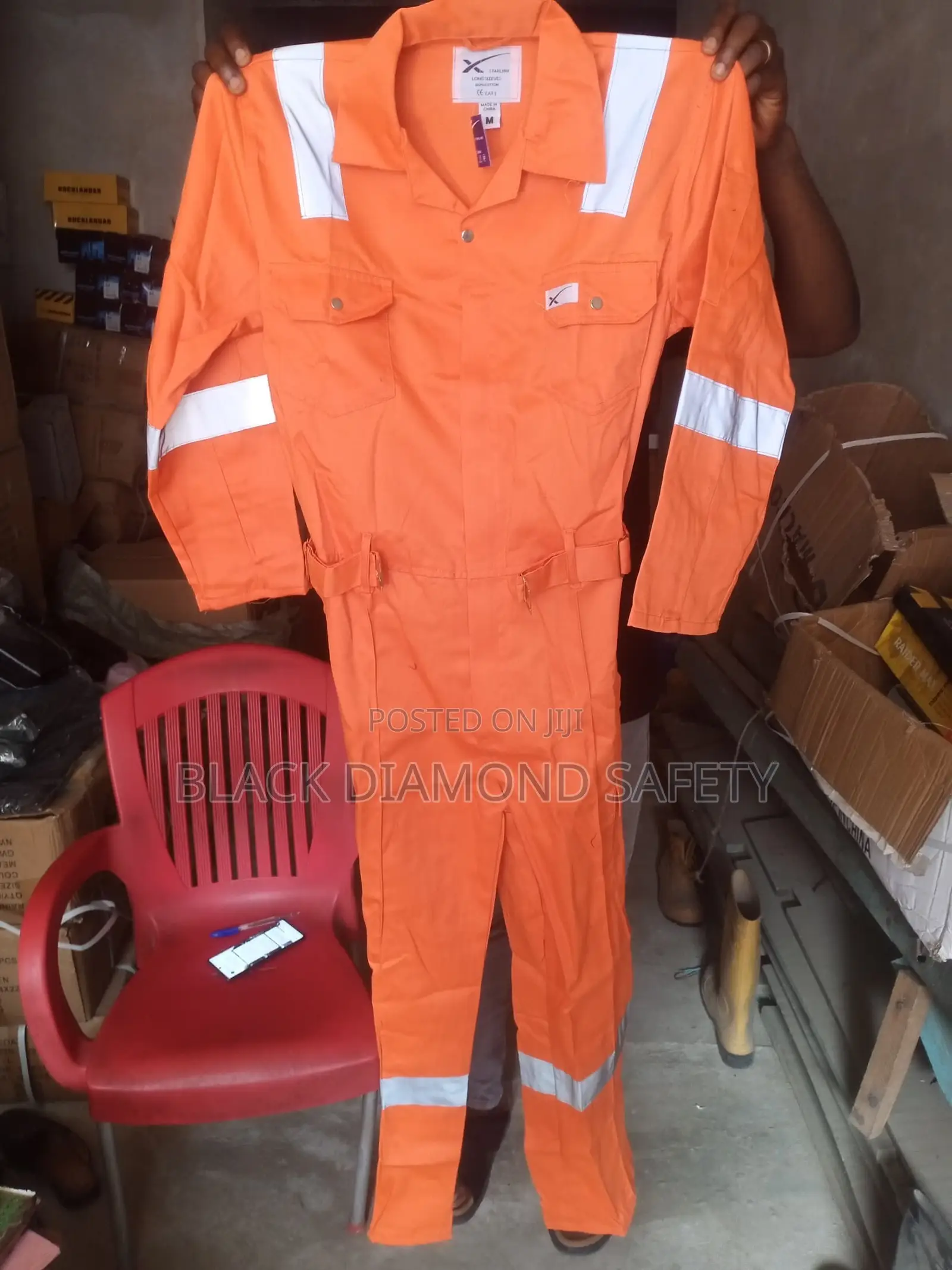 Reflective Coverall Jumpsuit
