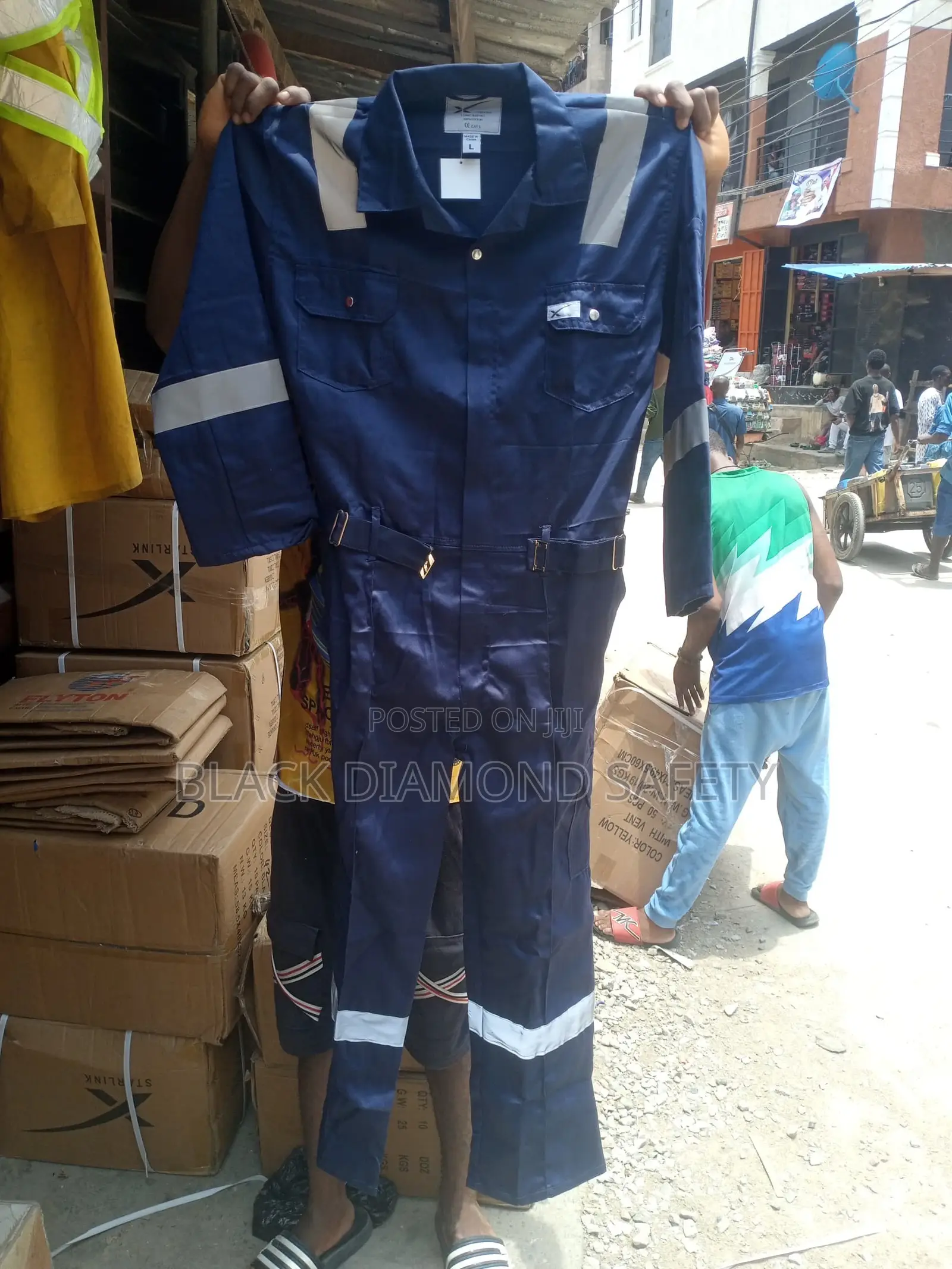 Reflective Coverall Jumpsuit