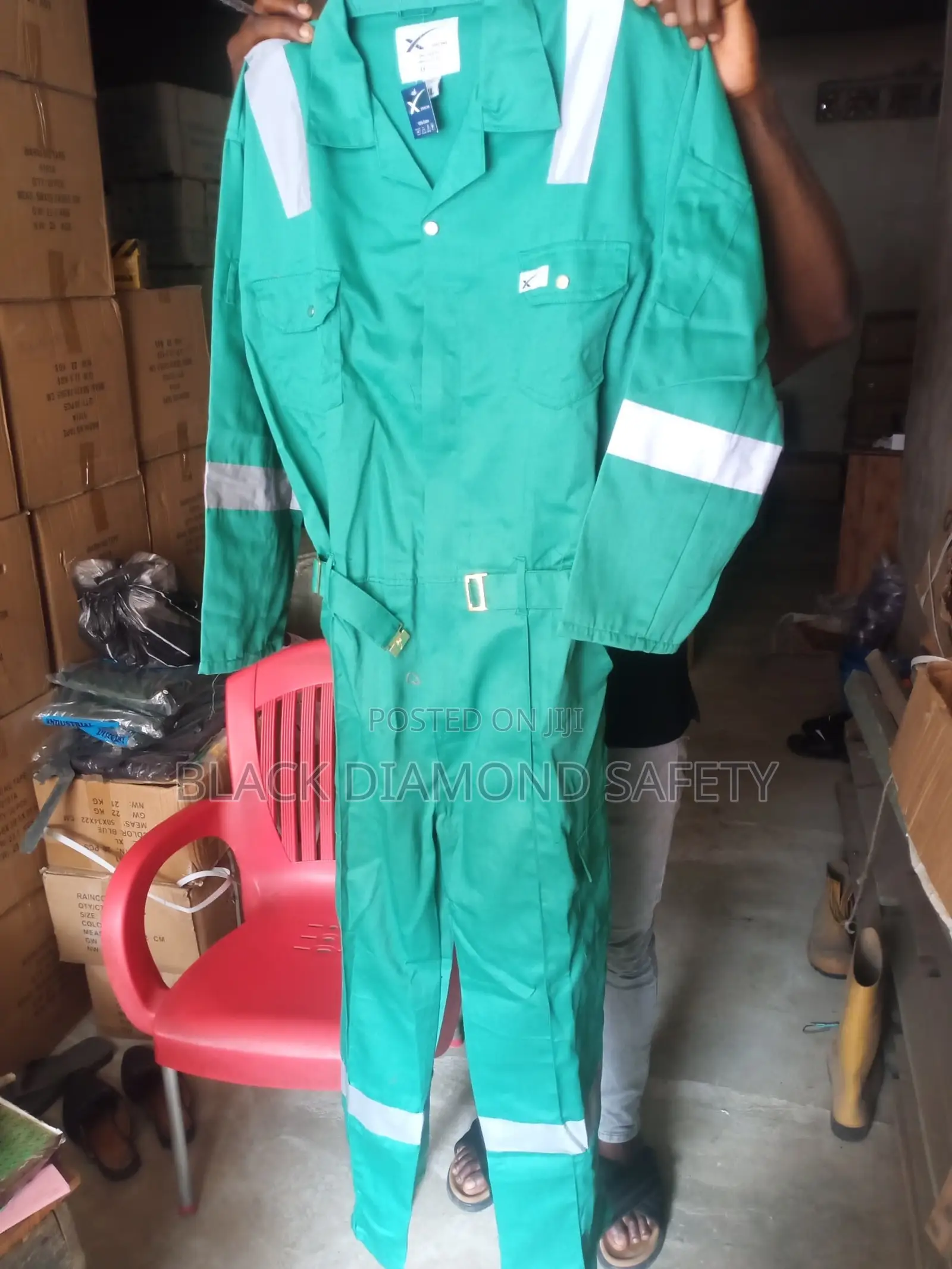 Reflective Coverall Jumpsuit