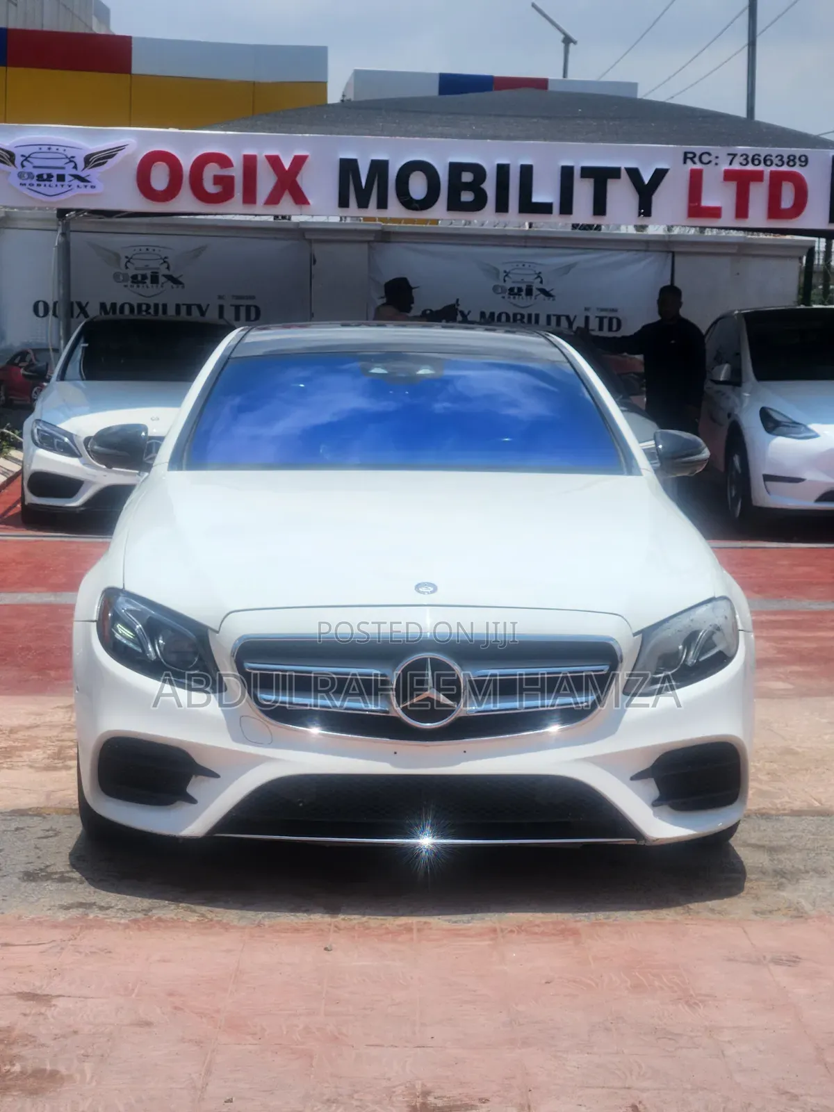 Mercedes-Benz E450 2019 White