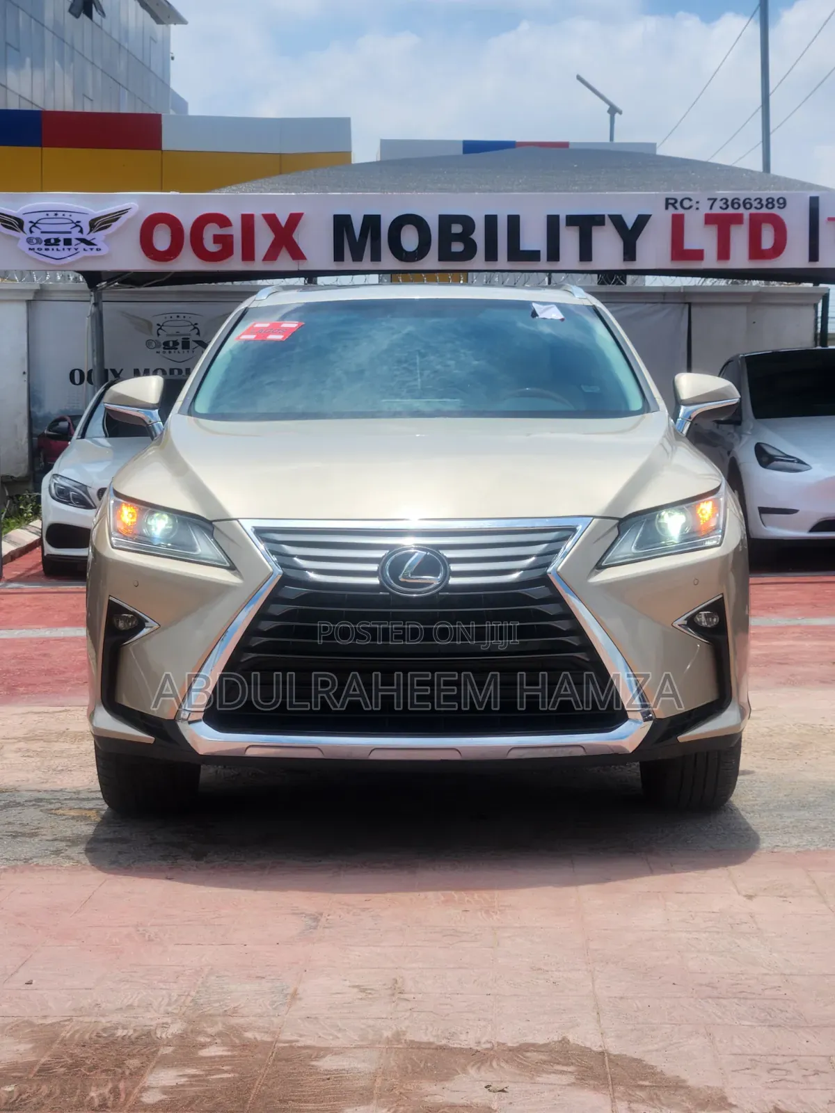 Lexus RX 2016 Gold