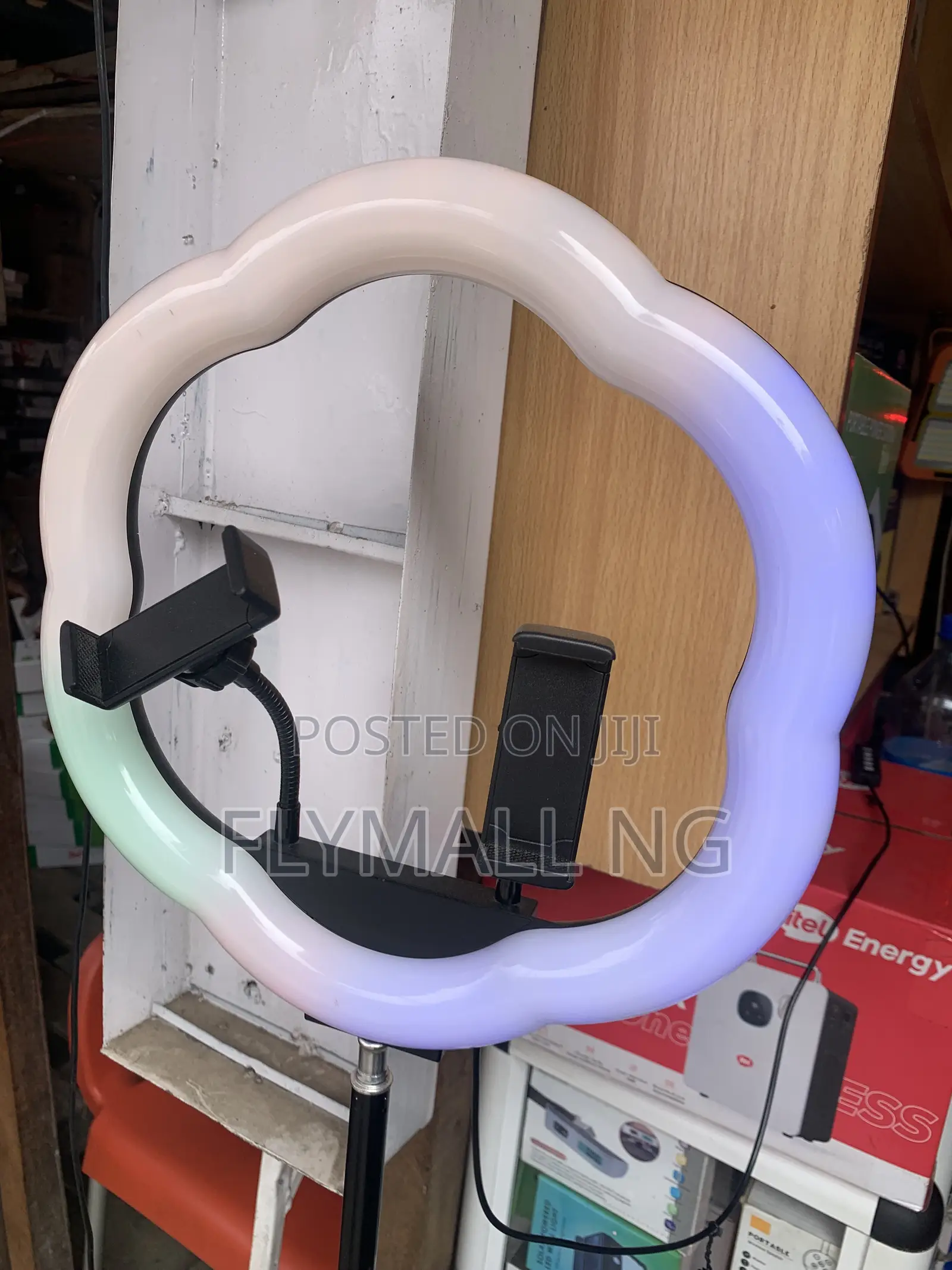LC-318RGB RGB LED Soft Ring Light With Stand