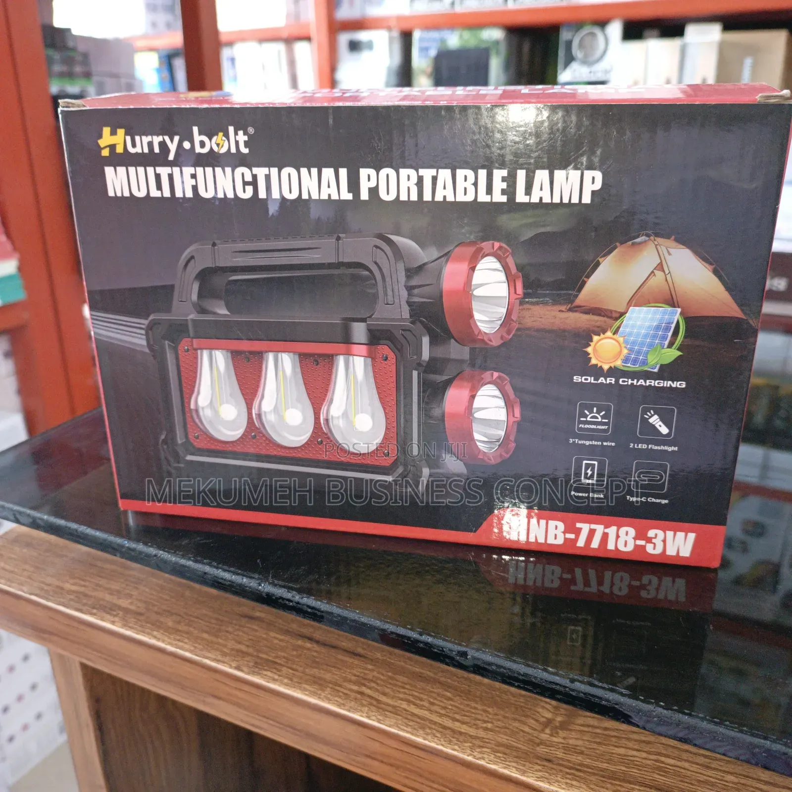 Multifunctional Portable Lamp -HNB-7718-3W