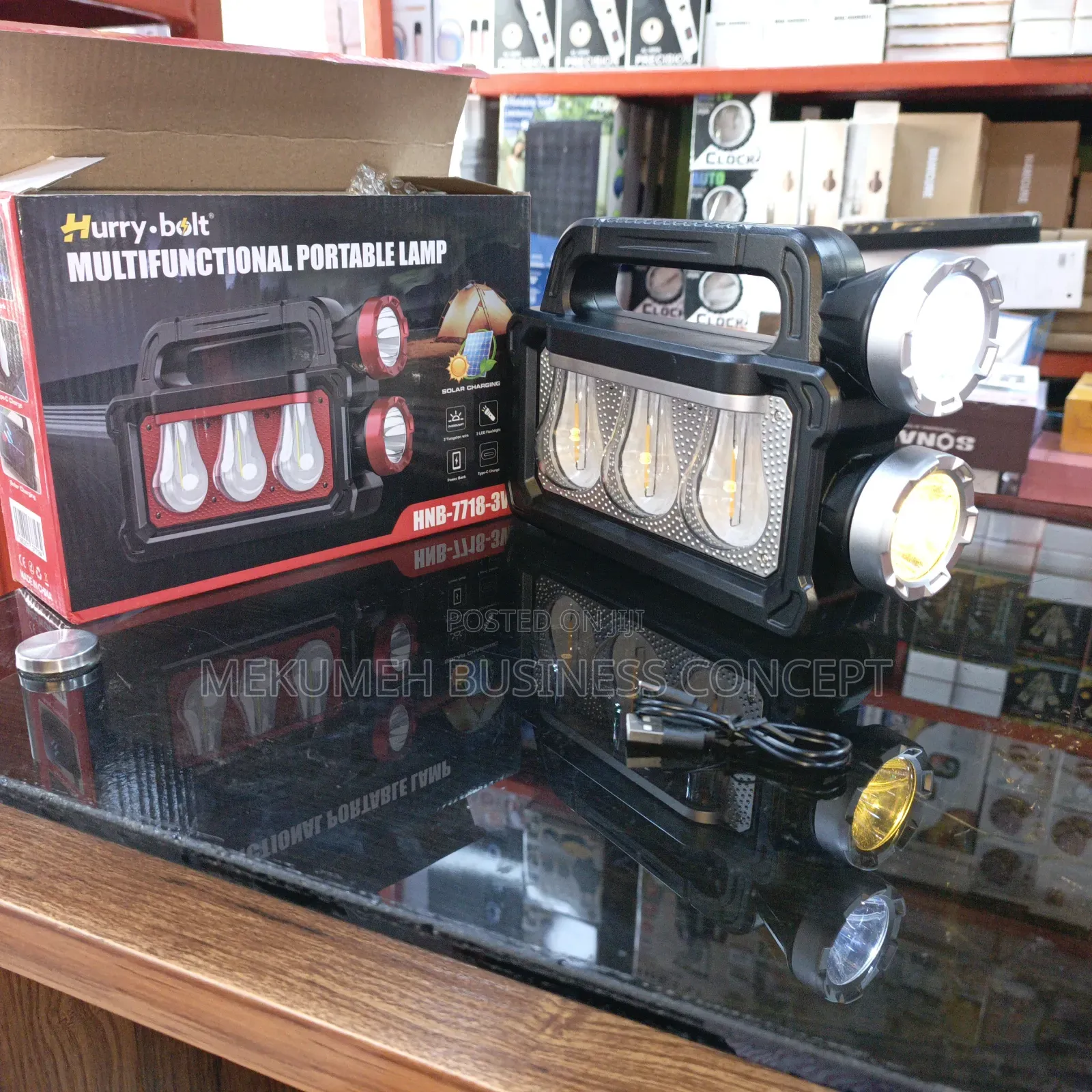 Multifunctional Portable Lamp -HNB-7718-3W
