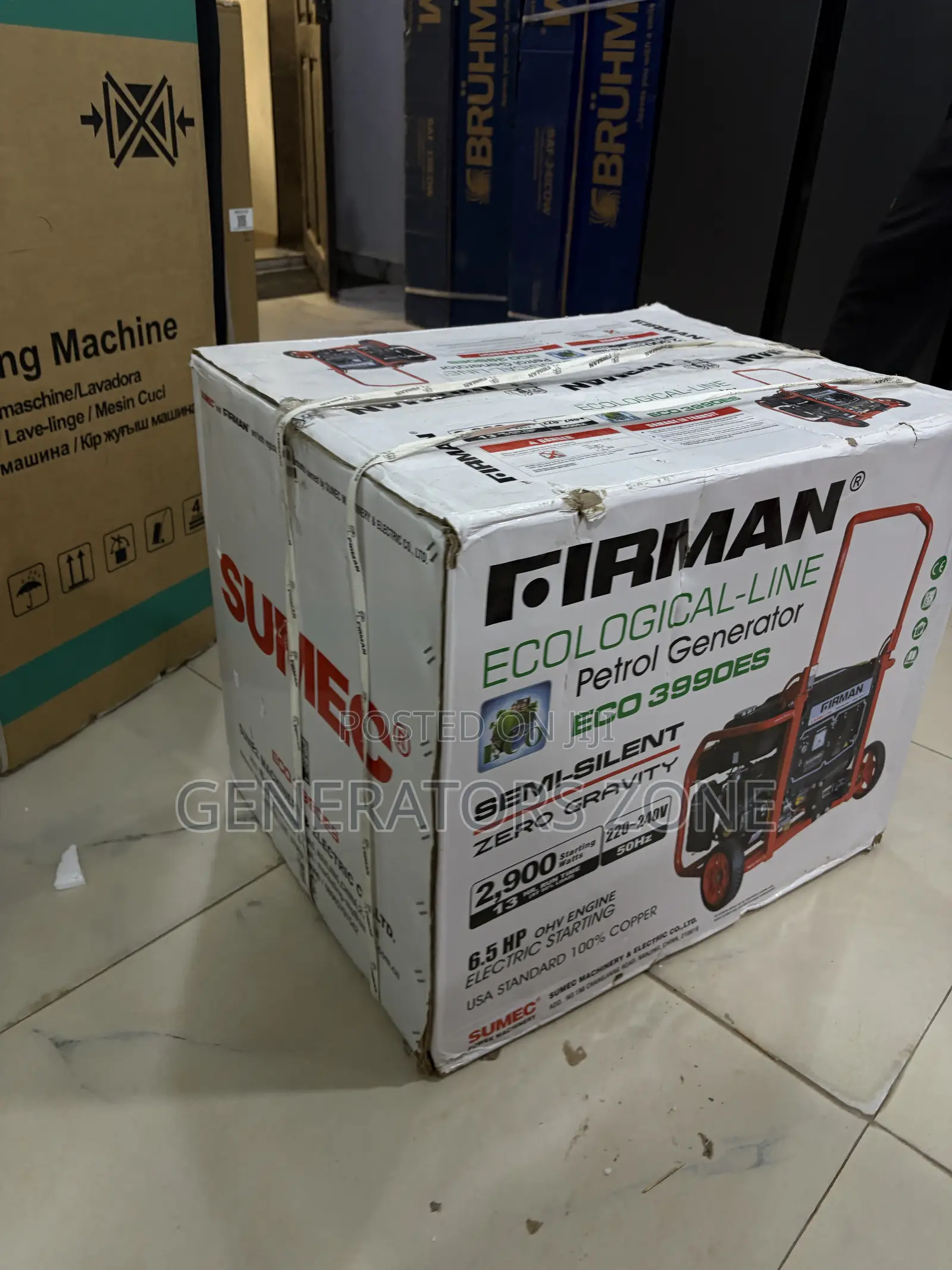 SUMEC Firman ECO3990ES 2.8kVA Generator With 2500W Running Power